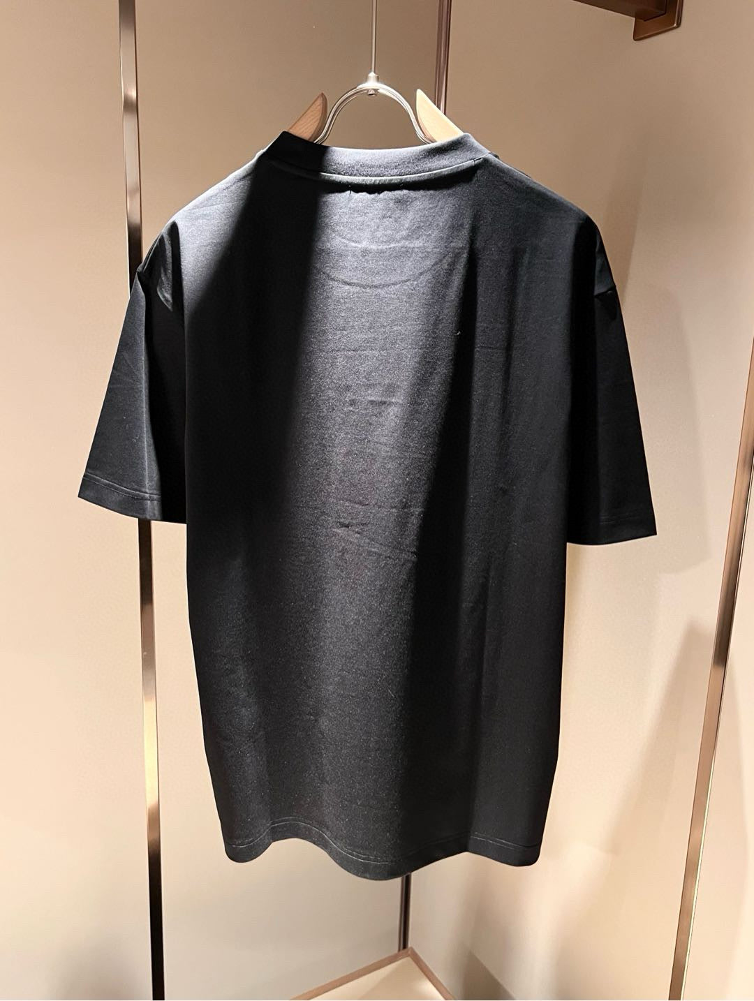 BALENC* new cotton t-shirt pressed velvet