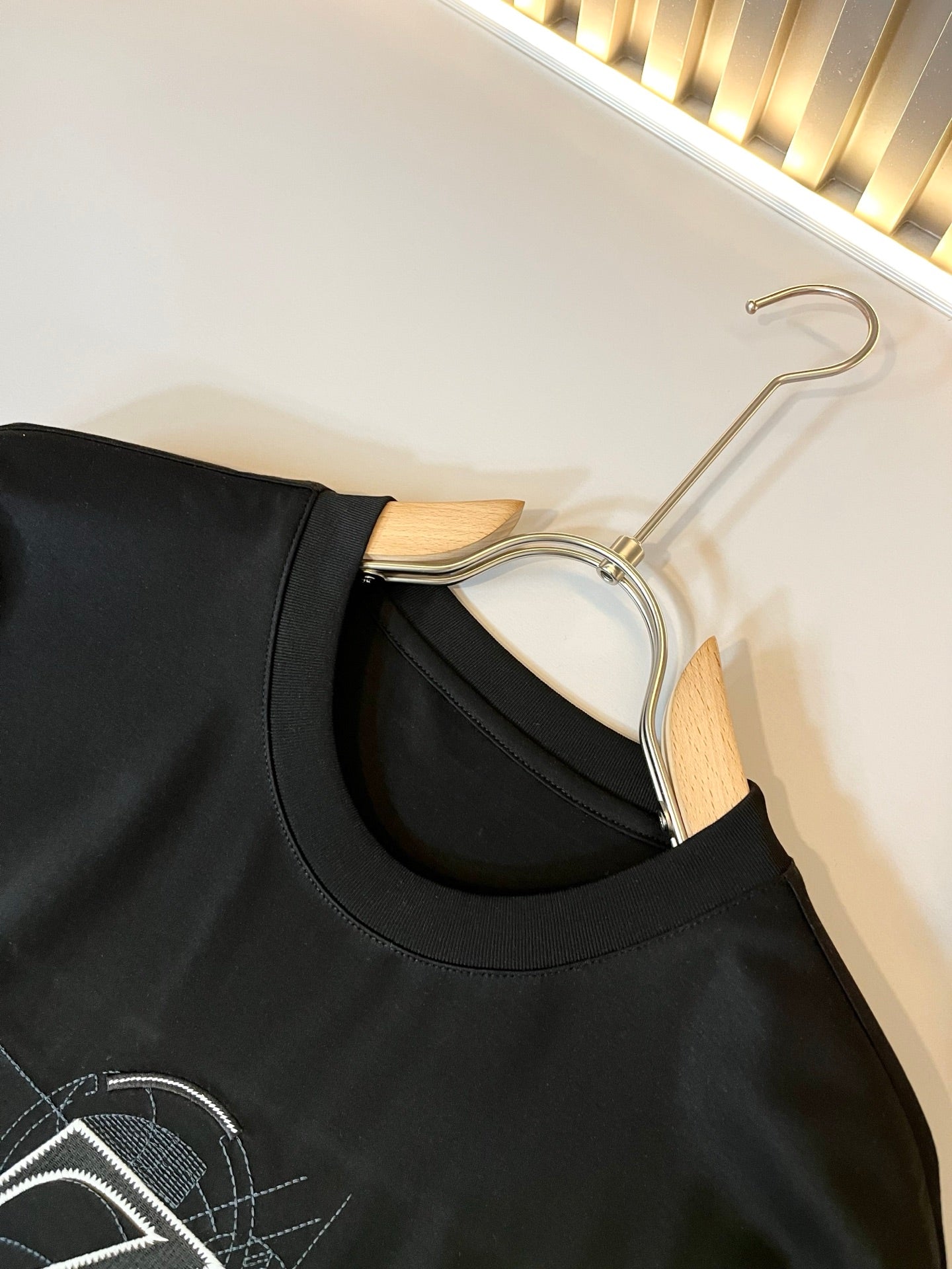 ZEGN* new cotton t-shirt embroidered logo