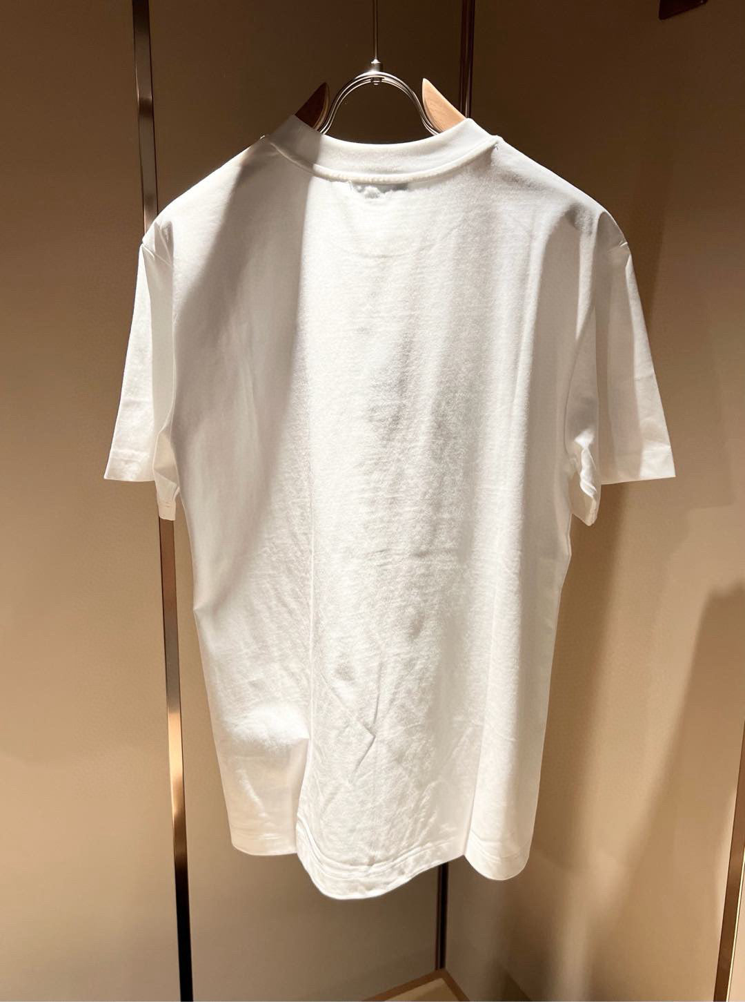 PRA* new cotton t-shirt patterned velvet