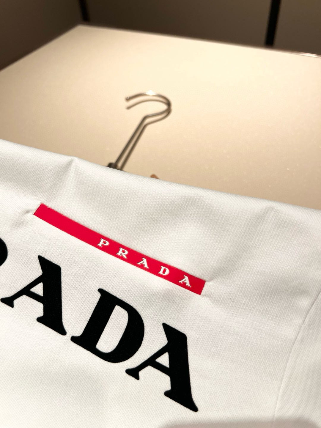 PRA* new cotton t-shirt patterned velvet