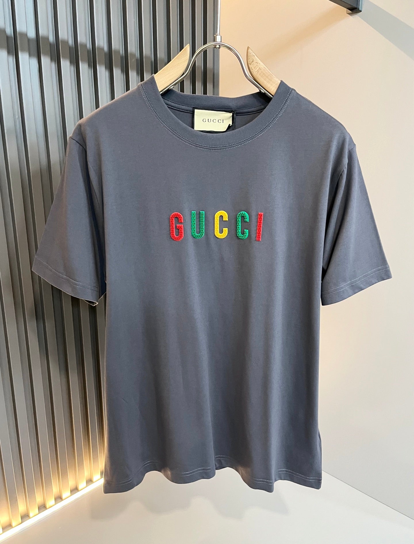 GUC* new cotton t-shirt embossed logo