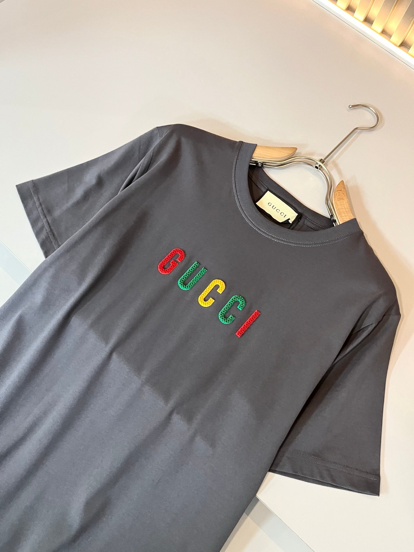 GUC* new cotton t-shirt embossed logo