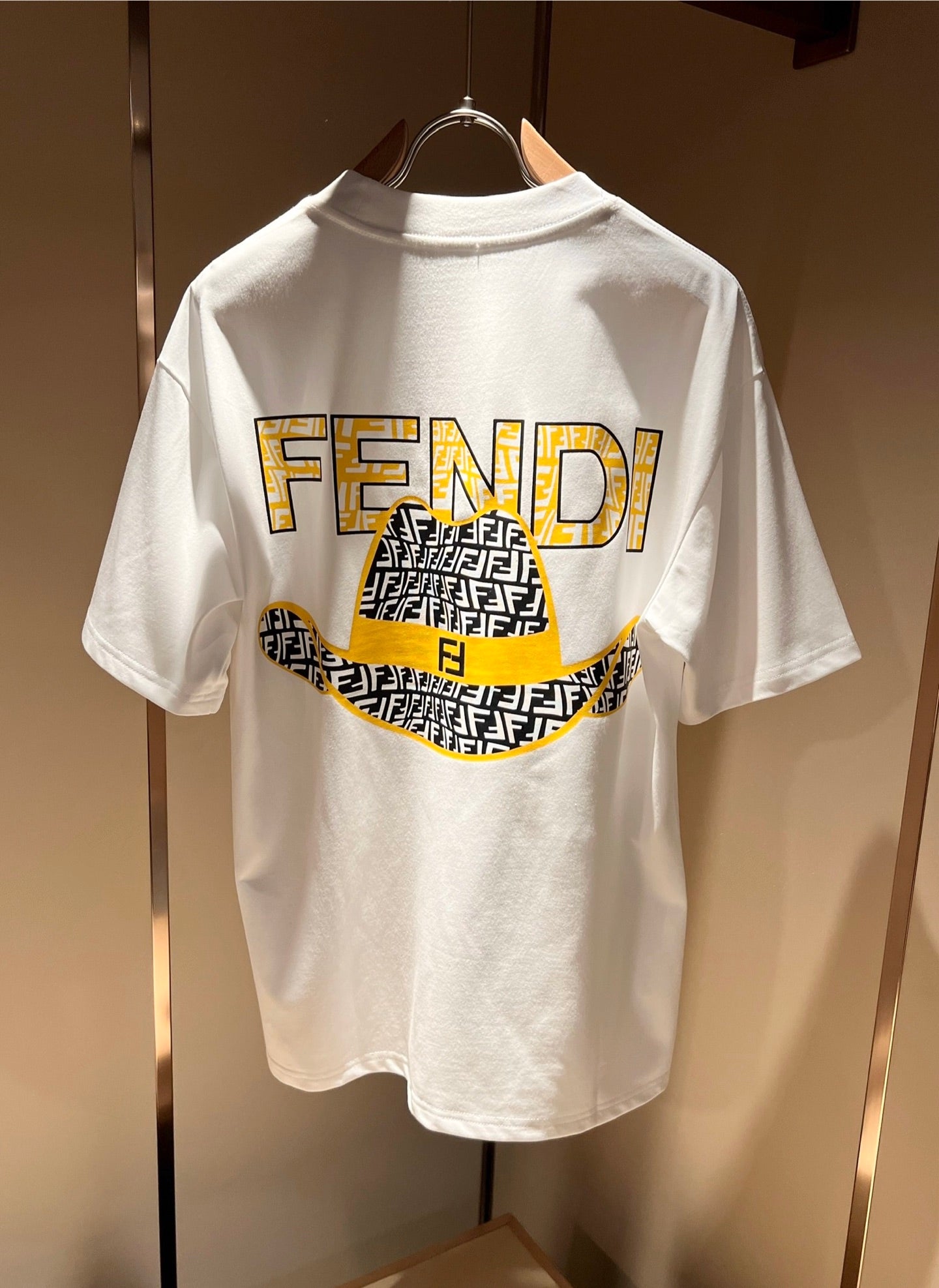 FEND1 2025ss new cotton t-shirt