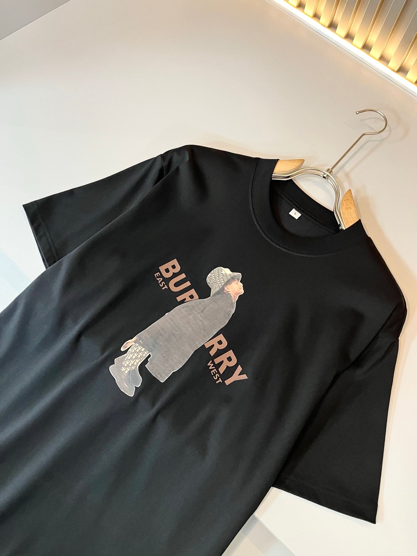 BURB* 2025ss sports and leisure t-shirt cotton
