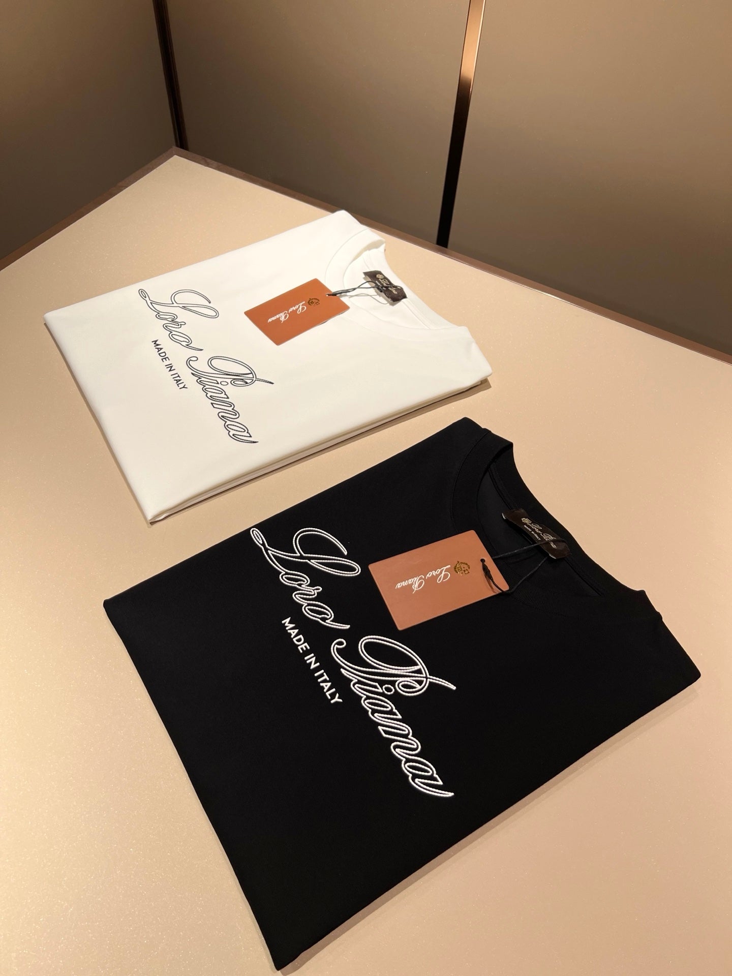LORO*P 2025ss cotton casual t-shirt