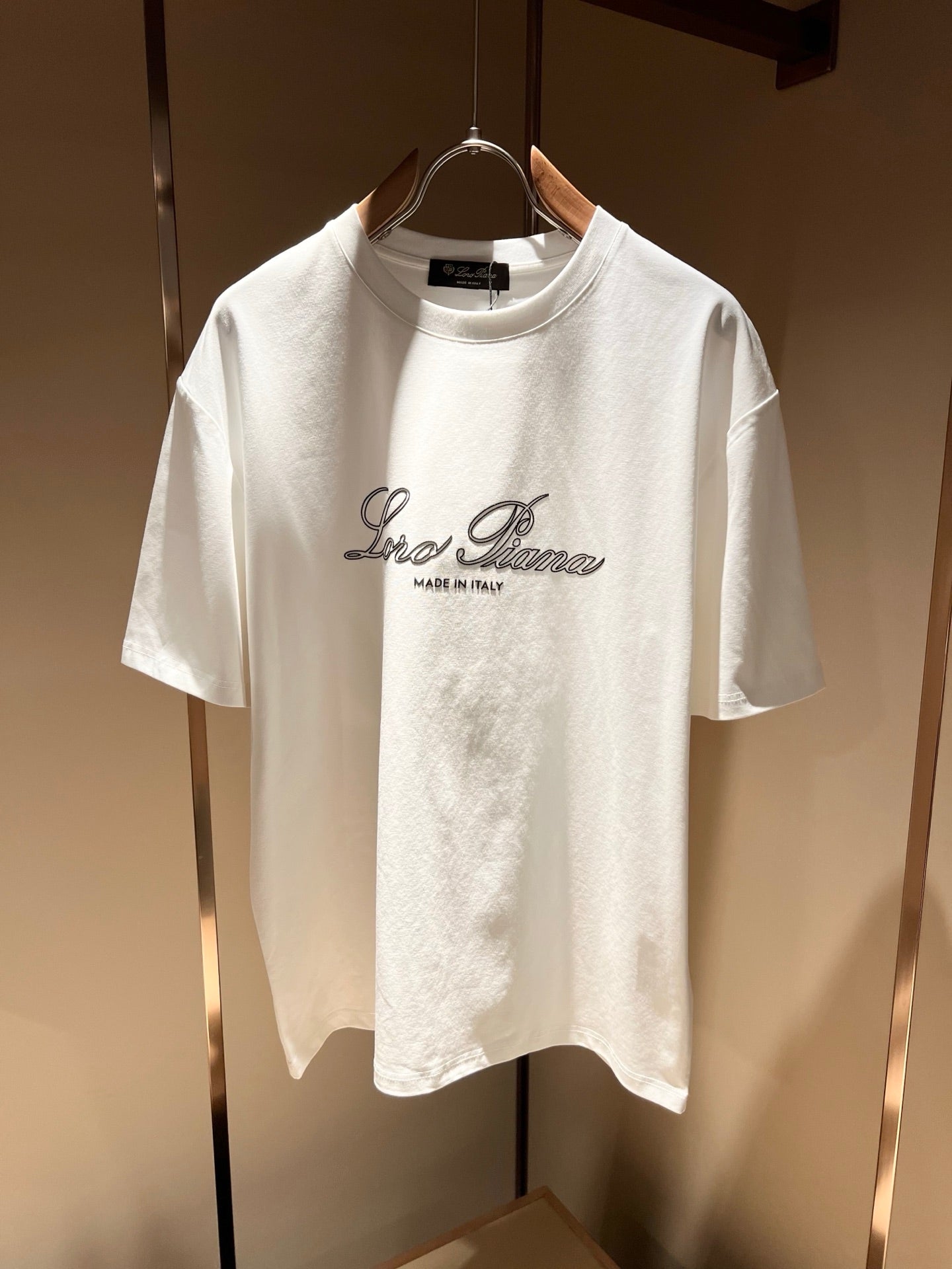 LORO*P 2025ss cotton casual t-shirt