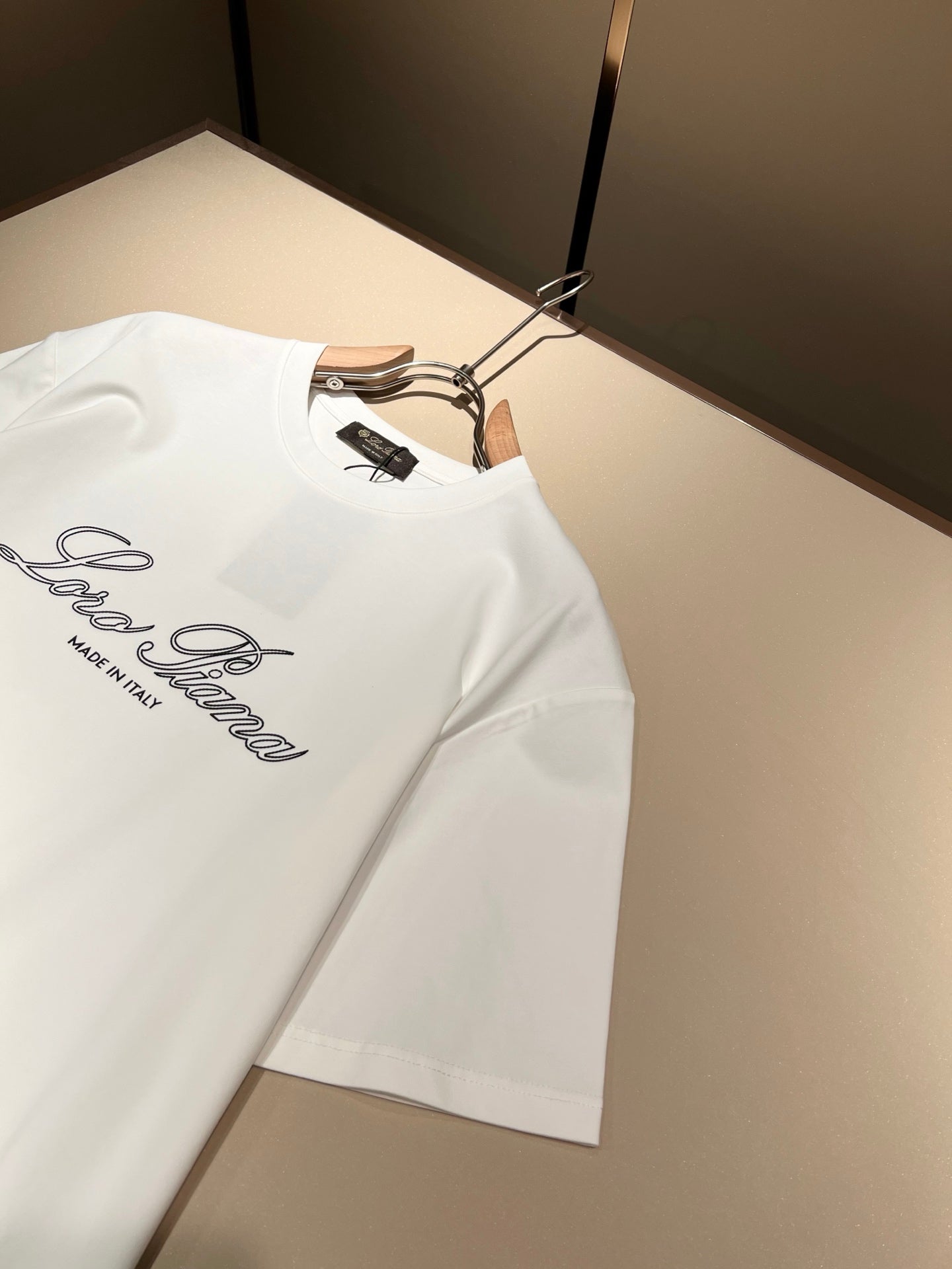 LORO*P 2025ss cotton casual t-shirt