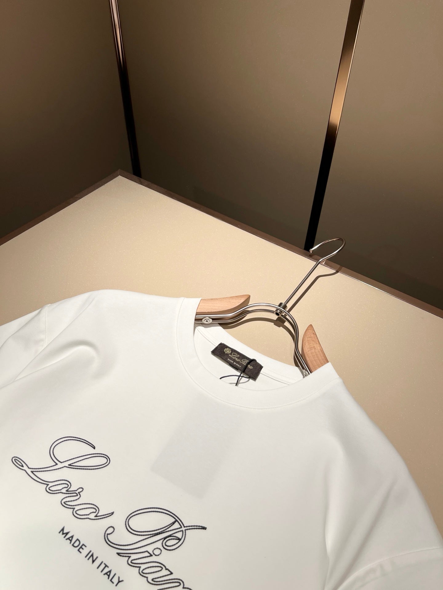 LORO*P 2025ss cotton casual t-shirt