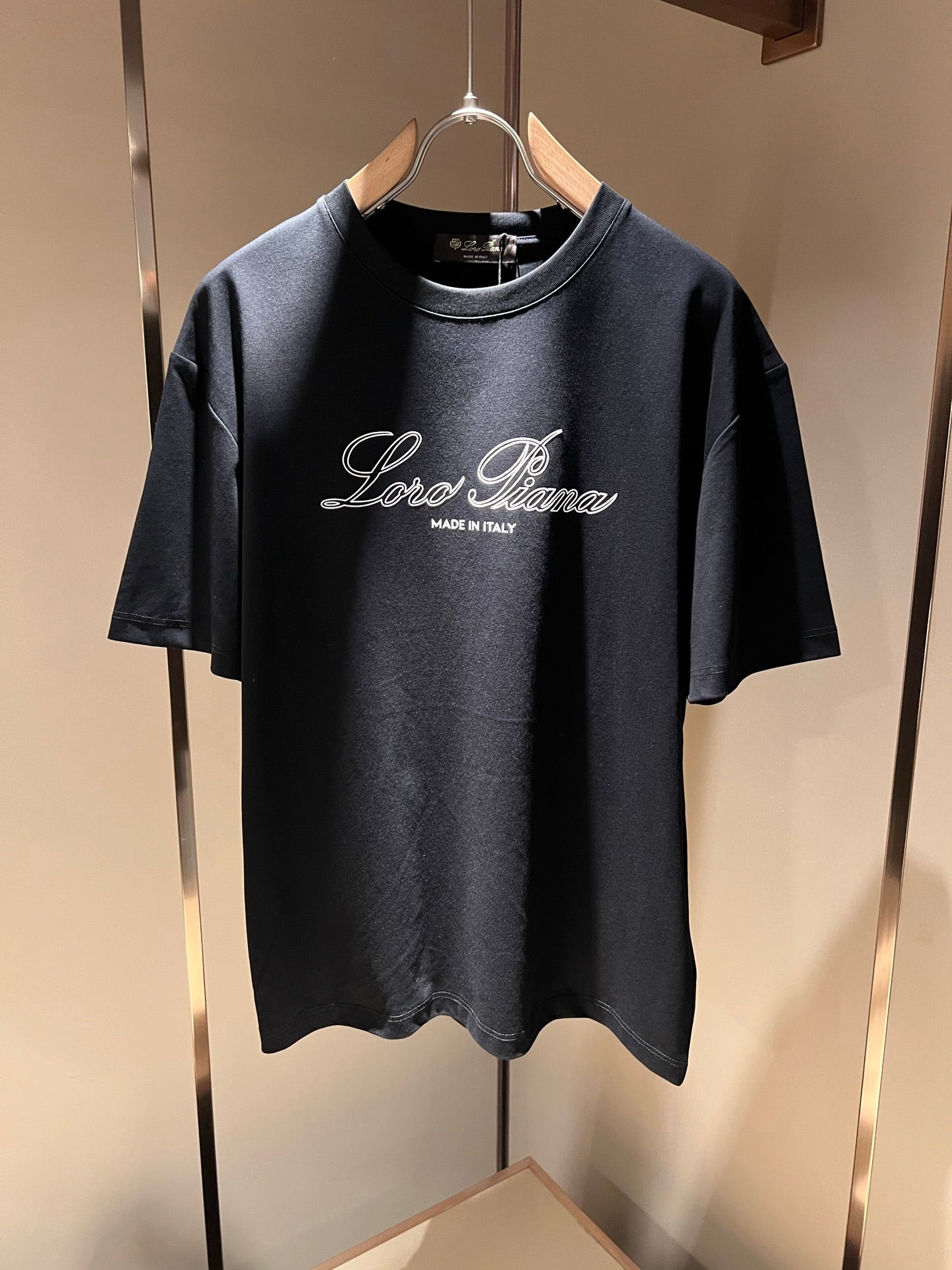 LORO*P 2025ss cotton casual t-shirt