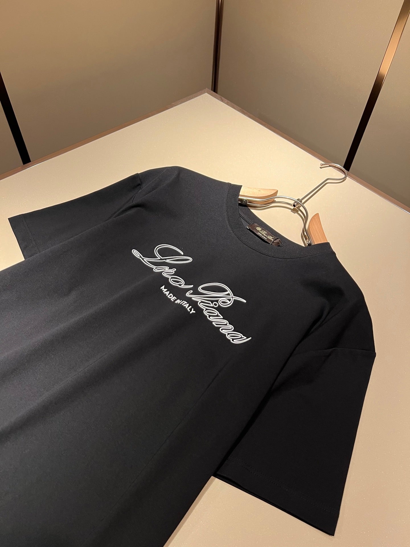 LORO*P 2025ss cotton casual t-shirt