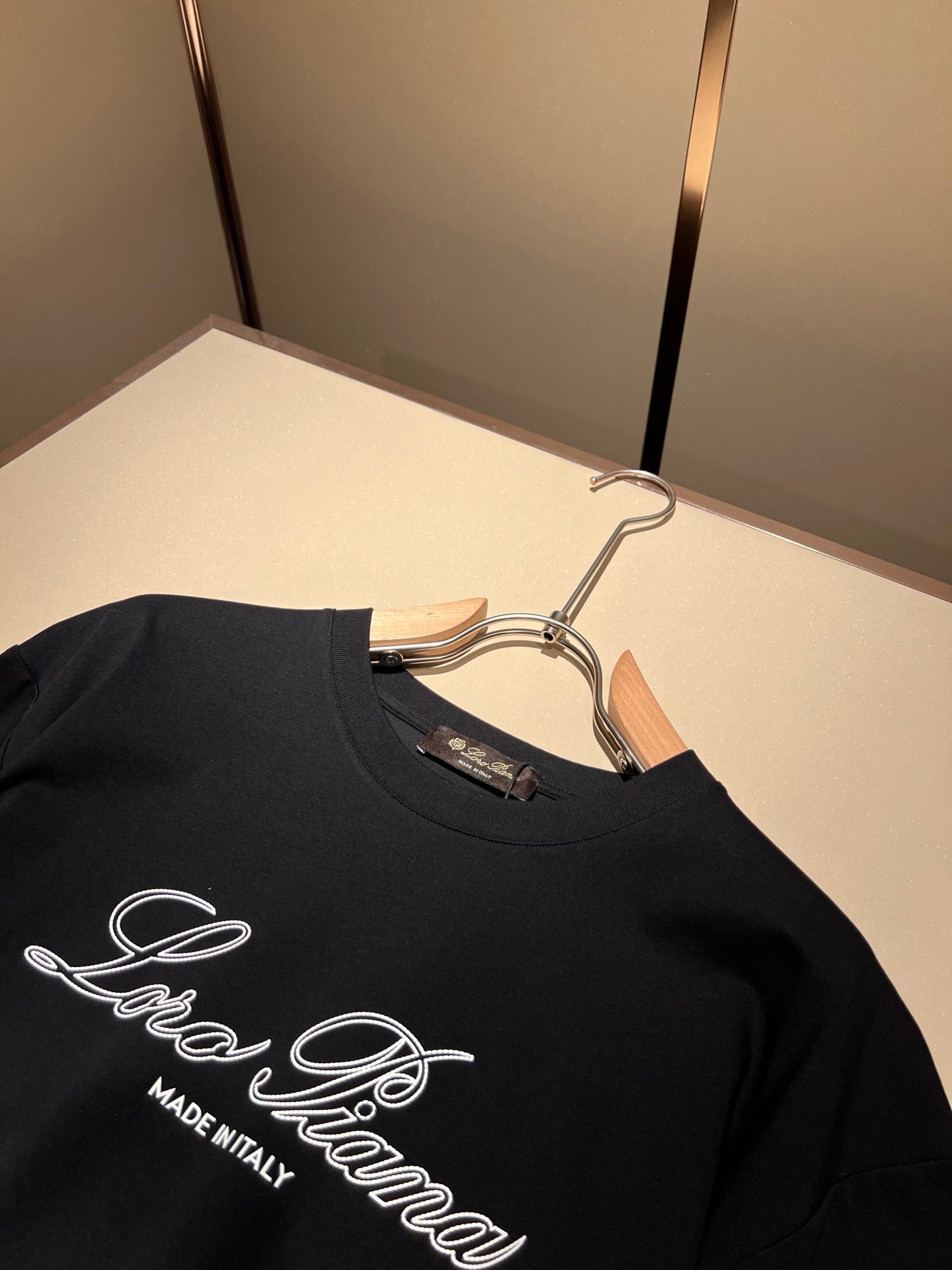 LORO*P 2025ss cotton casual t-shirt
