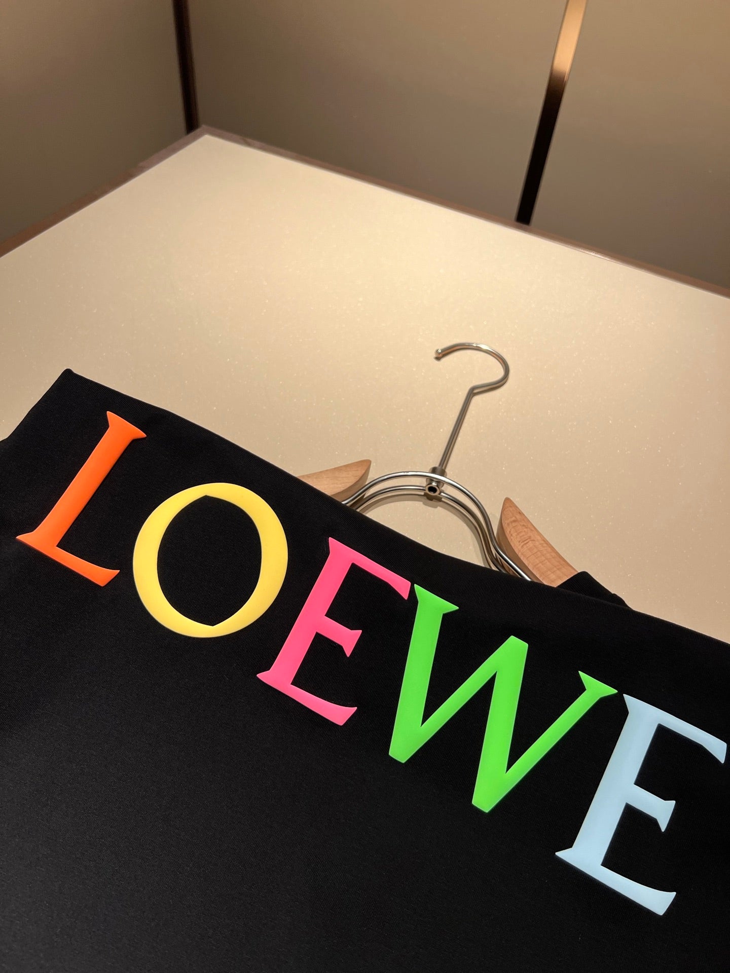 LOE*W 2025ss couple's cotton short-sleeved t-shirt