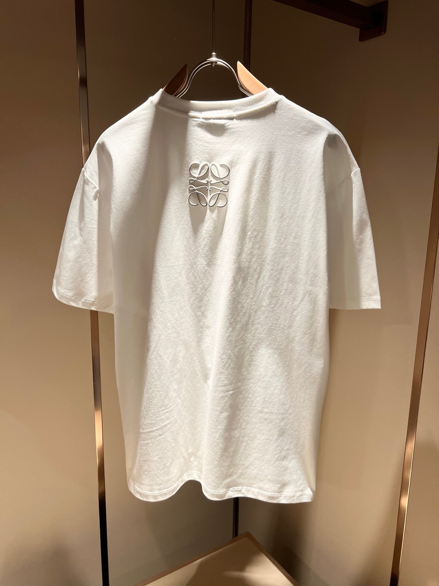 LOE*W 2025ss couple's cotton short-sleeved t-shirt