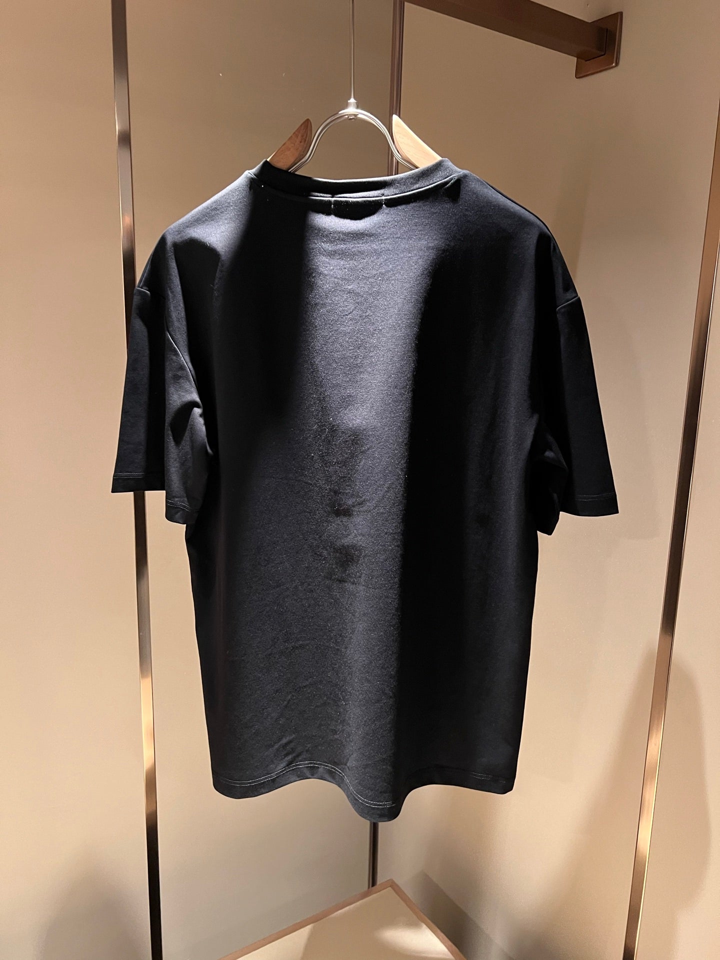 FEND1 2025ss embroidered logo t-hirt