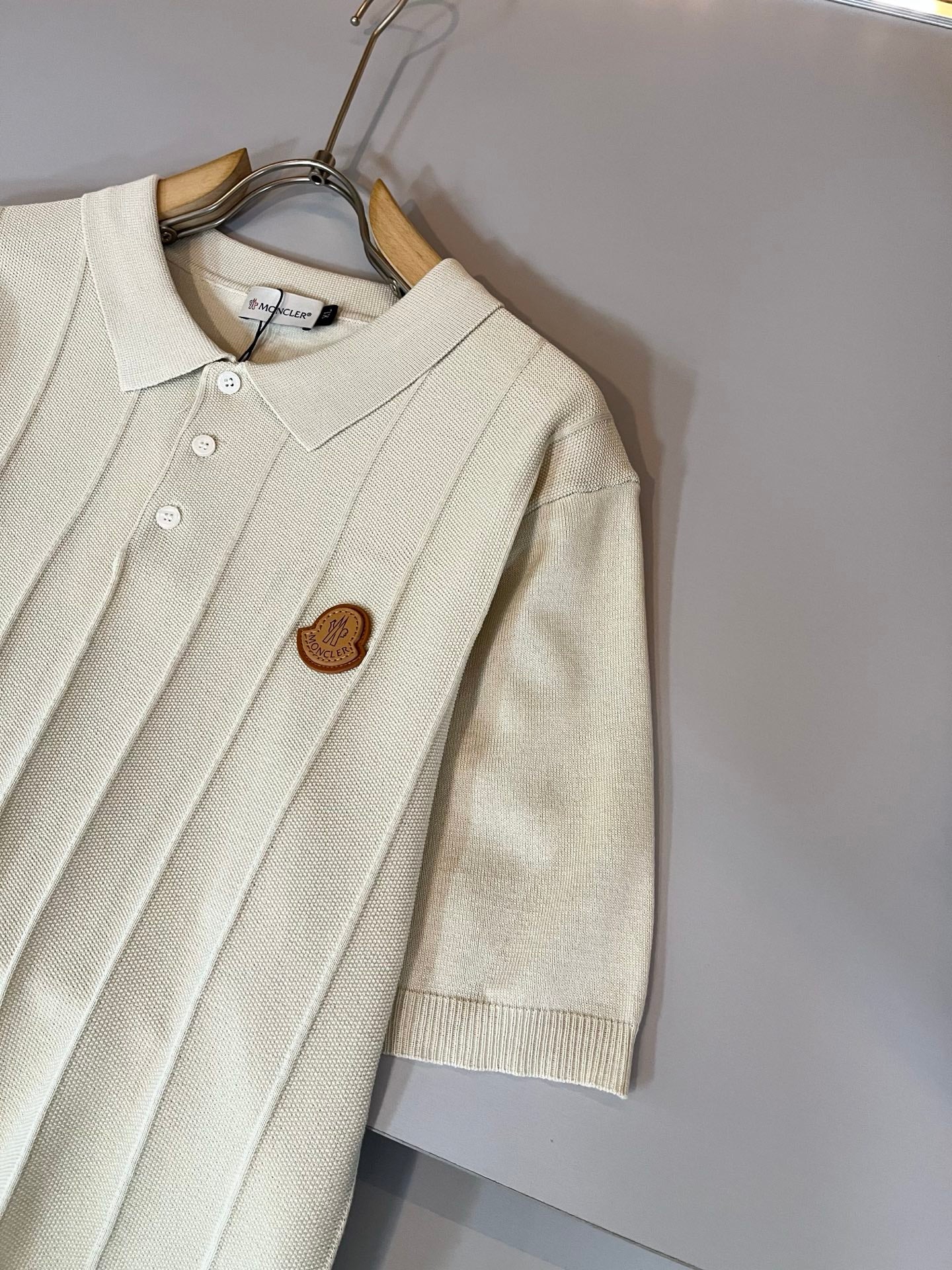 MONCL* 2025ss new short-sleeved sweaters