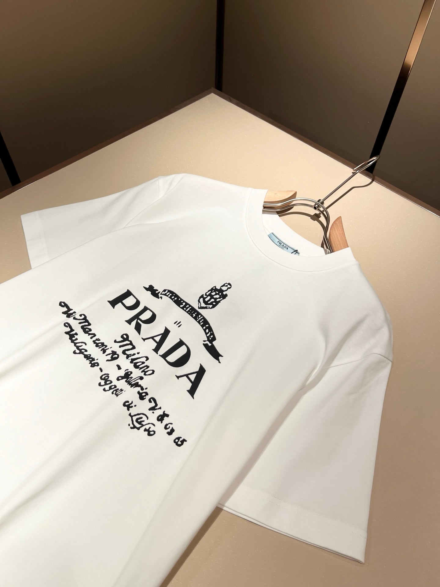 PRA* 2025ss new cotton t-shirt