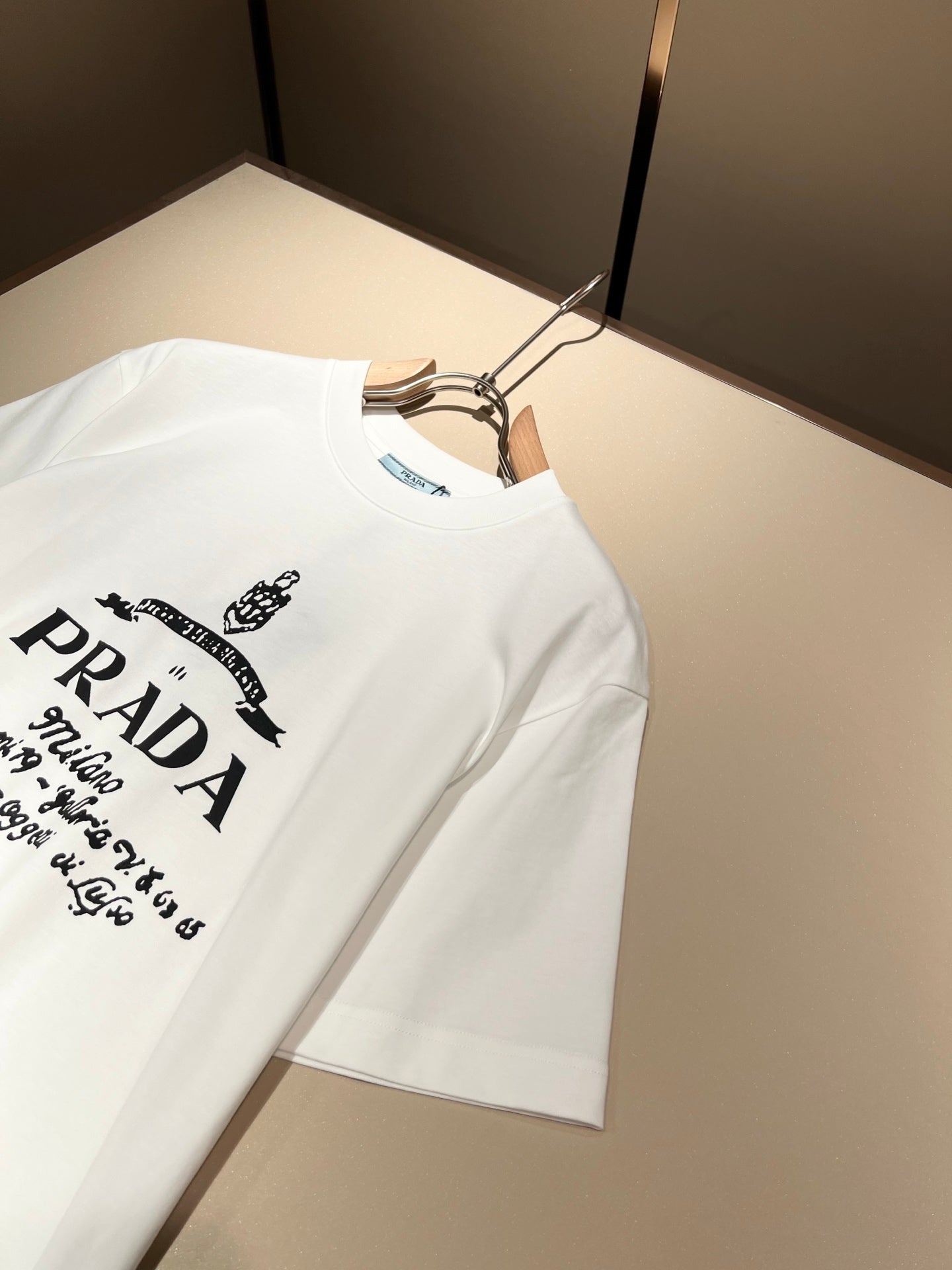 PRA* 2025ss new cotton t-shirt