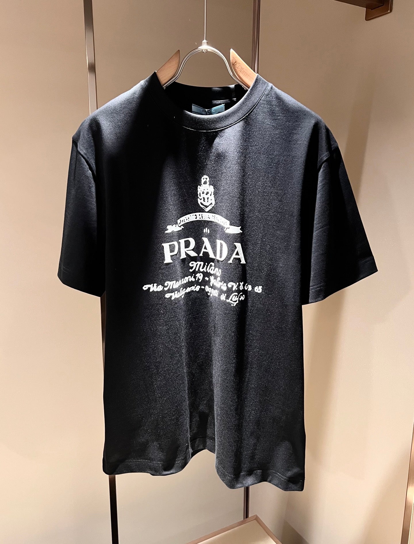 PRA* 2025ss new cotton t-shirt