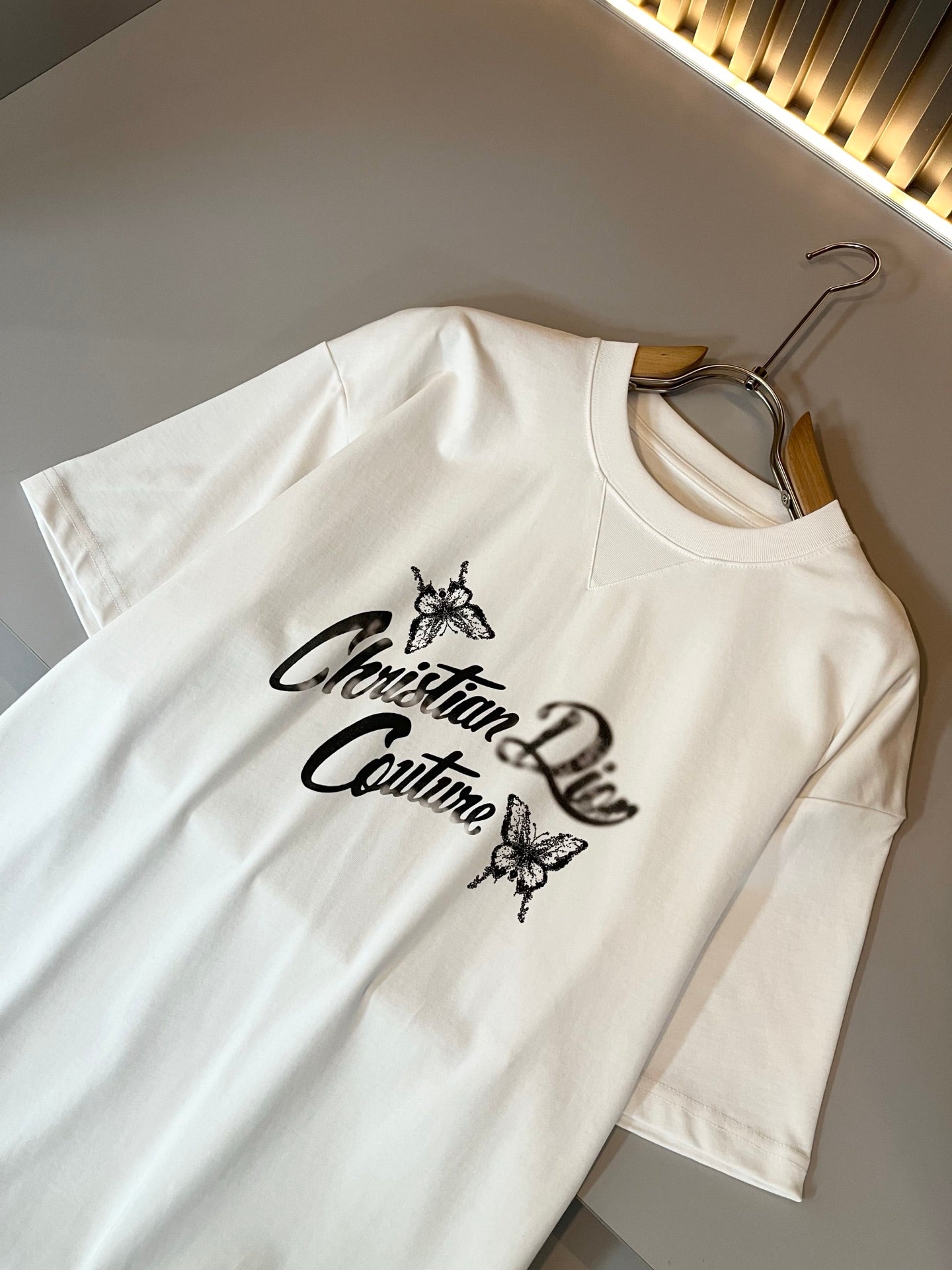 DIO* 2025ss new fashion printed cotton -shirt
