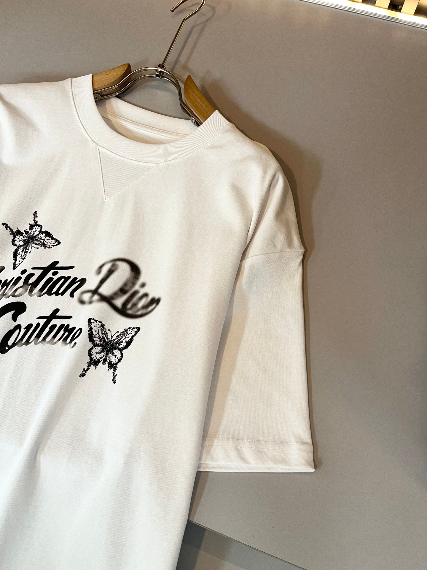 DIO* 2025ss new fashion printed cotton -shirt