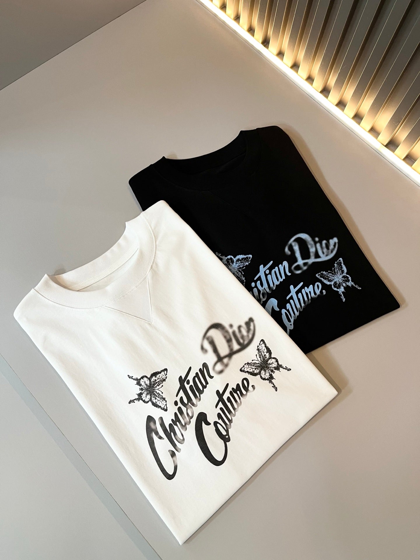 DIO* 2025ss new fashion printed cotton -shirt