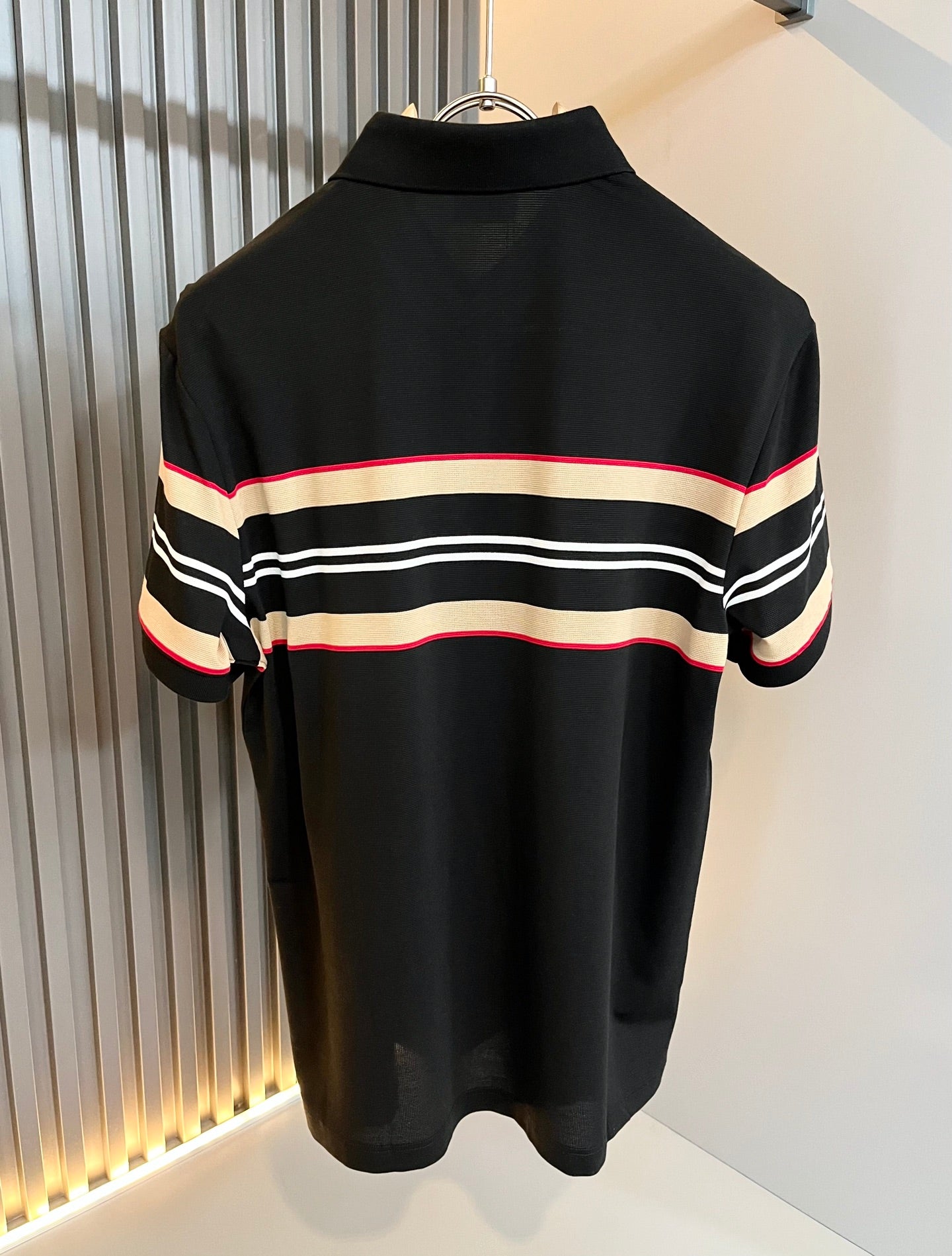 BURB* 2025ss new men's polo shirt