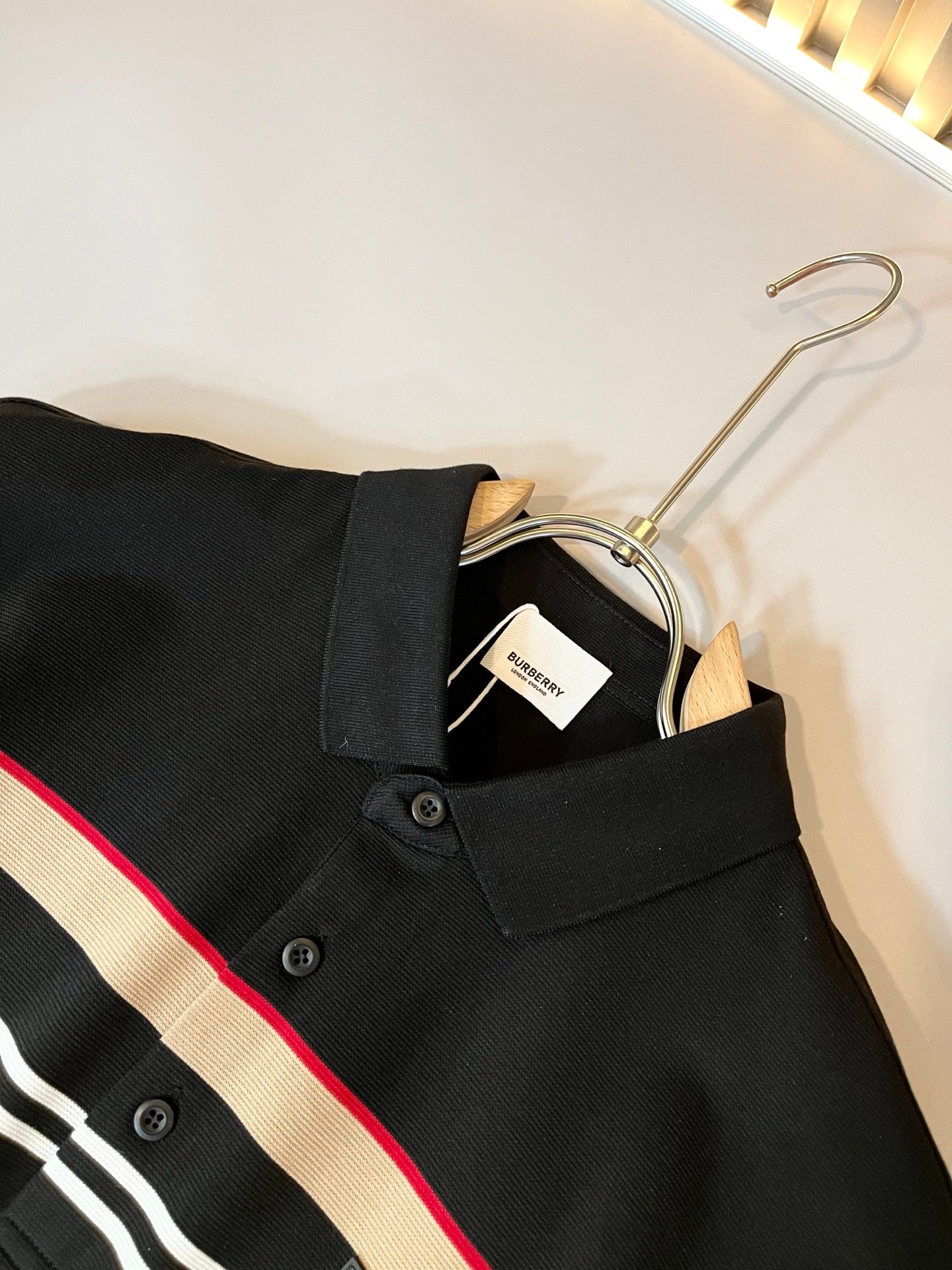 BURB* 2025ss new men's polo shirt