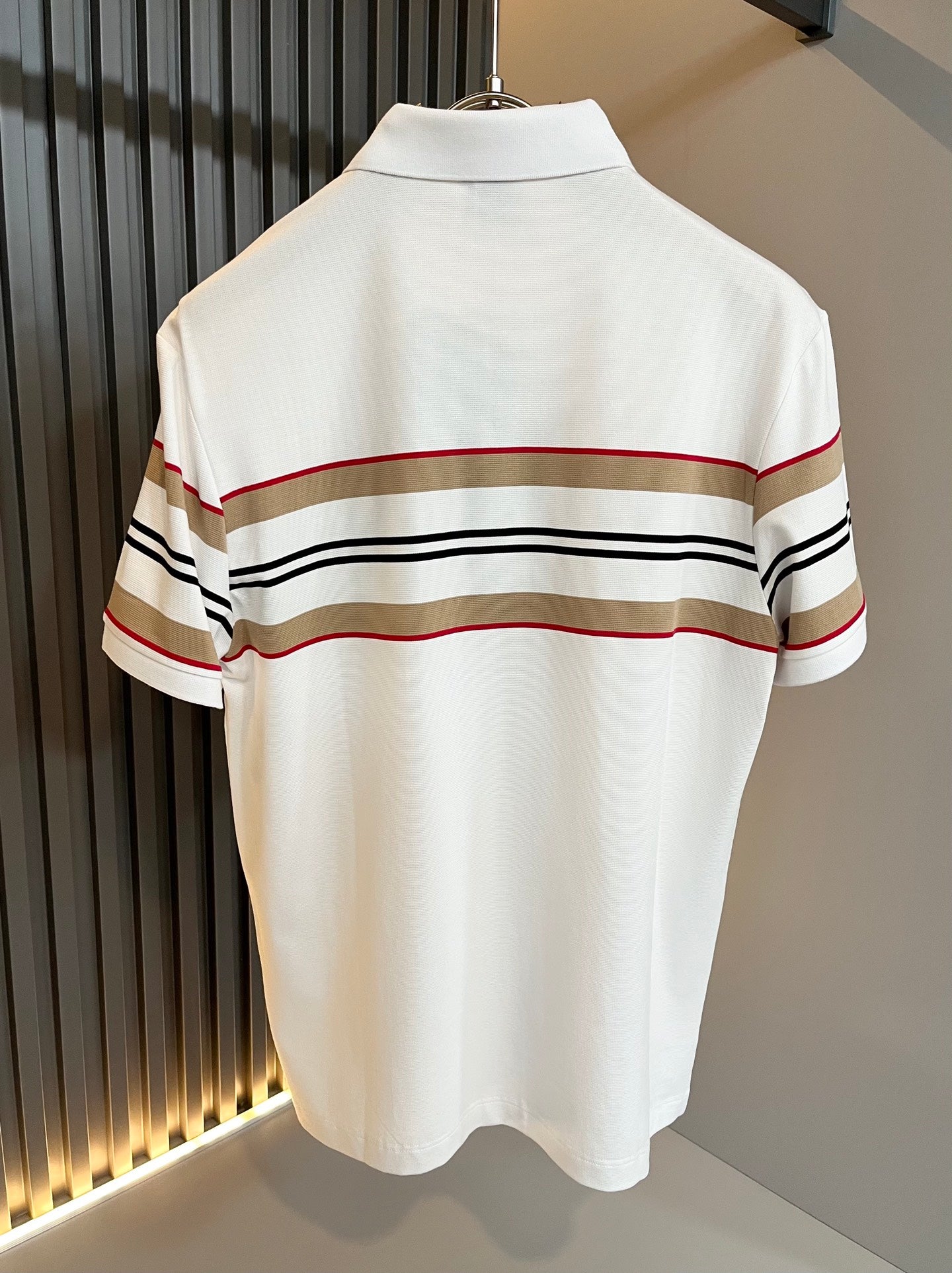 BURB* 2025ss new men's polo shirt