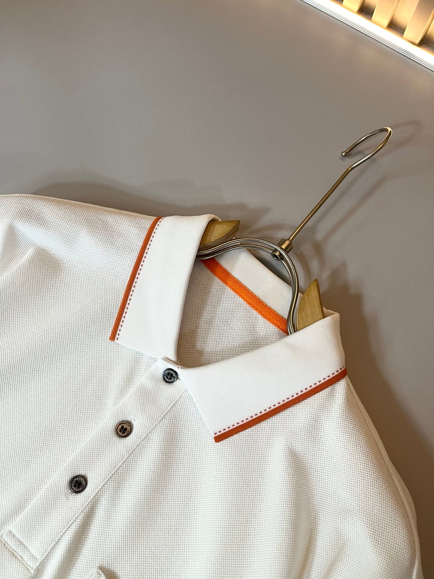 HERM* 2025ss new men's polo shirt