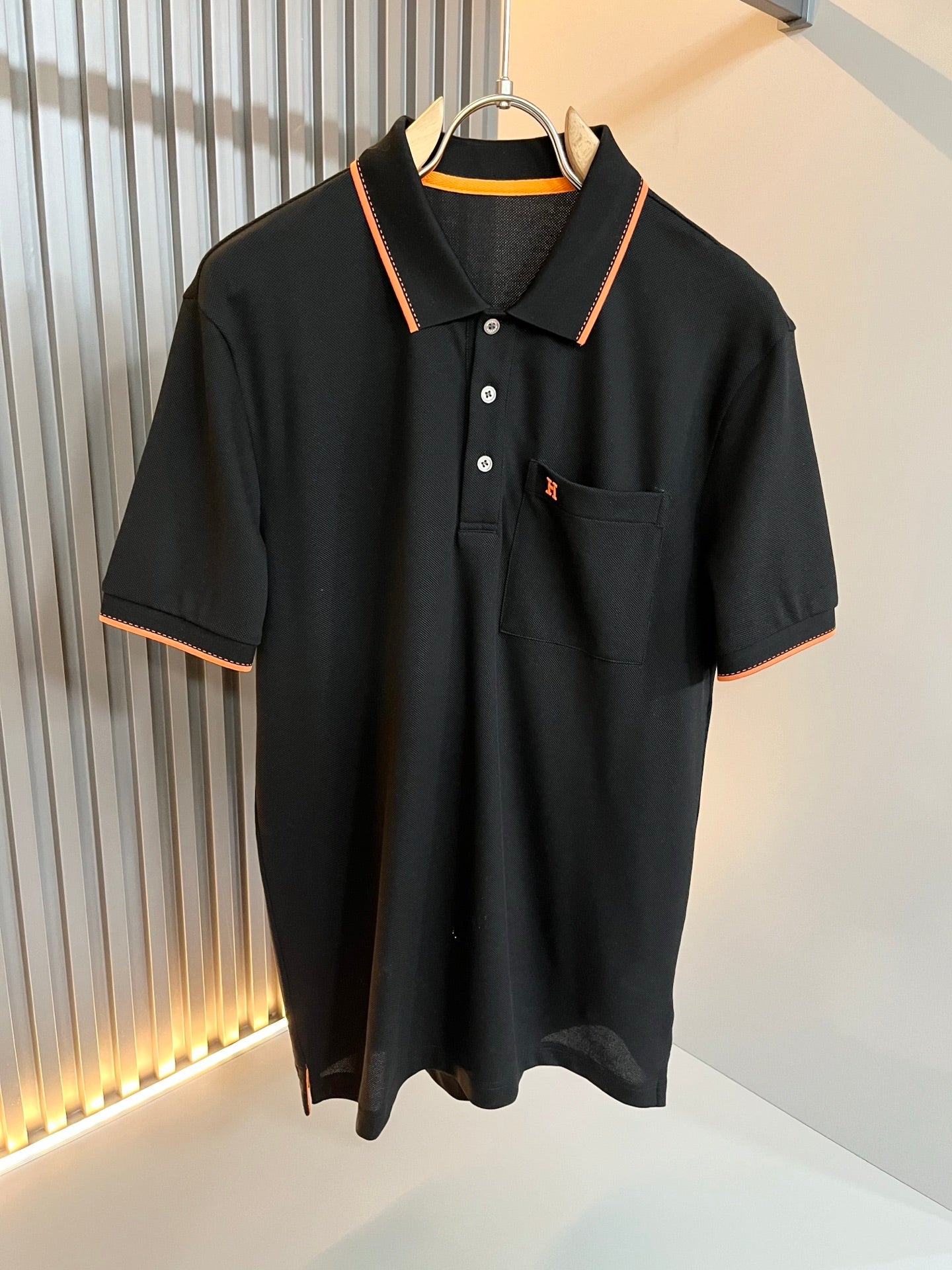 HERM* 2025ss new men's polo shirt