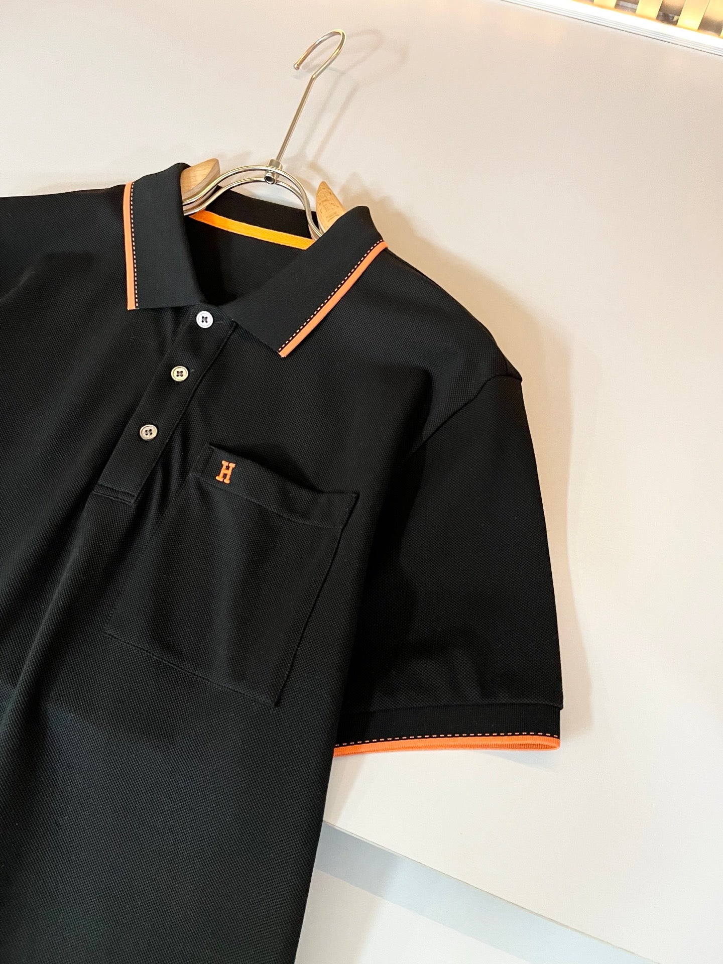 HERM* 2025ss new men's polo shirt