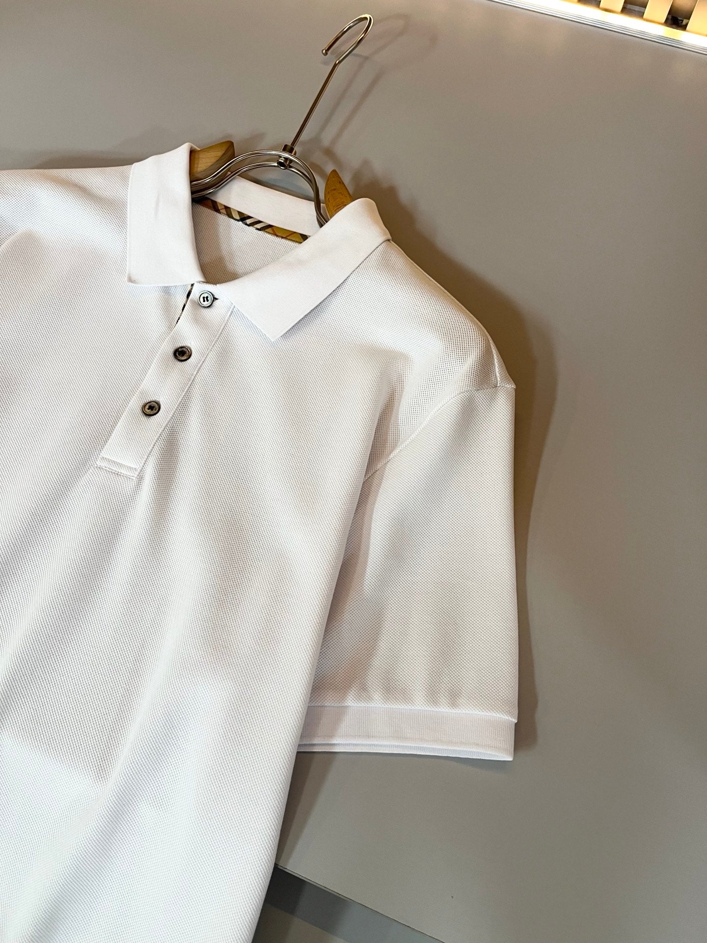 BURB* 2025ss new men's polo shirt