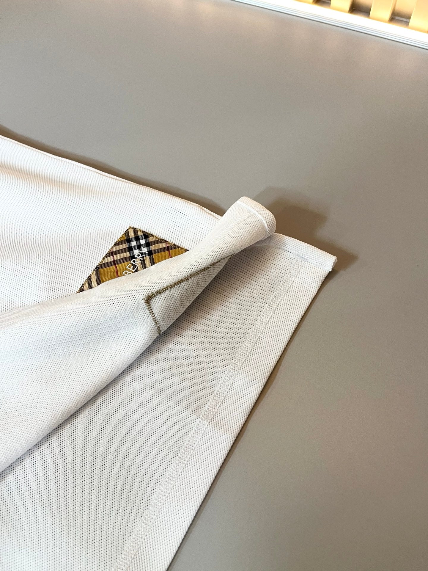 BURB* 2025ss new men's polo shirt