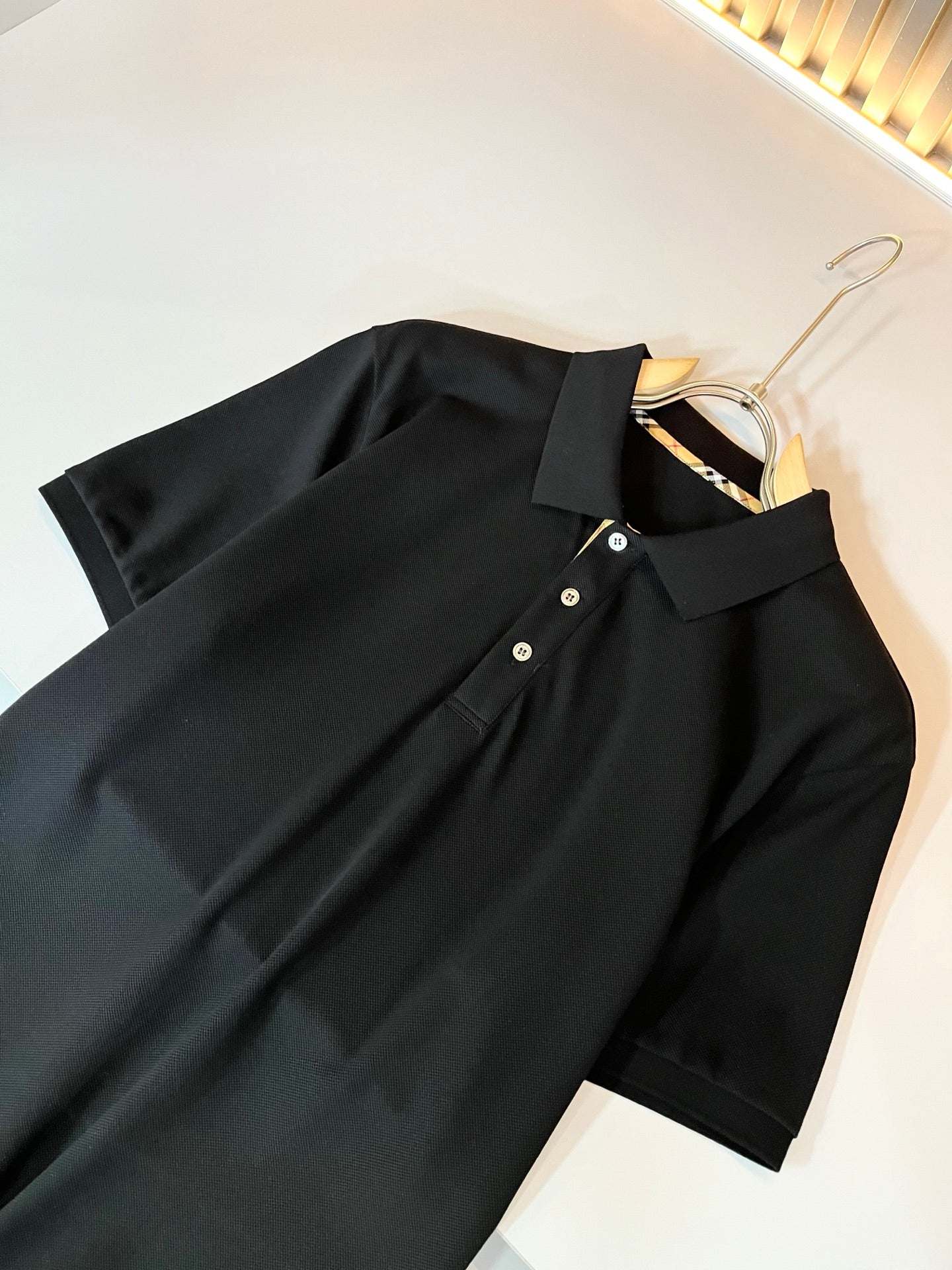 BURB* 2025ss new men's polo shirt