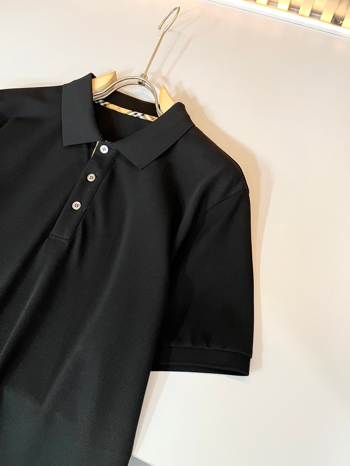 BURB* 2025ss new men's polo shirt