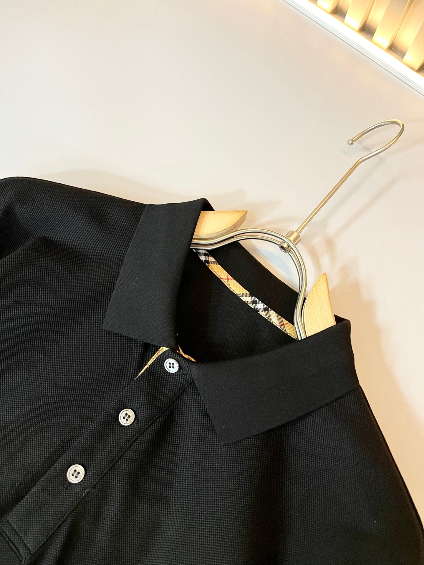 BURB* 2025ss new men's polo shirt
