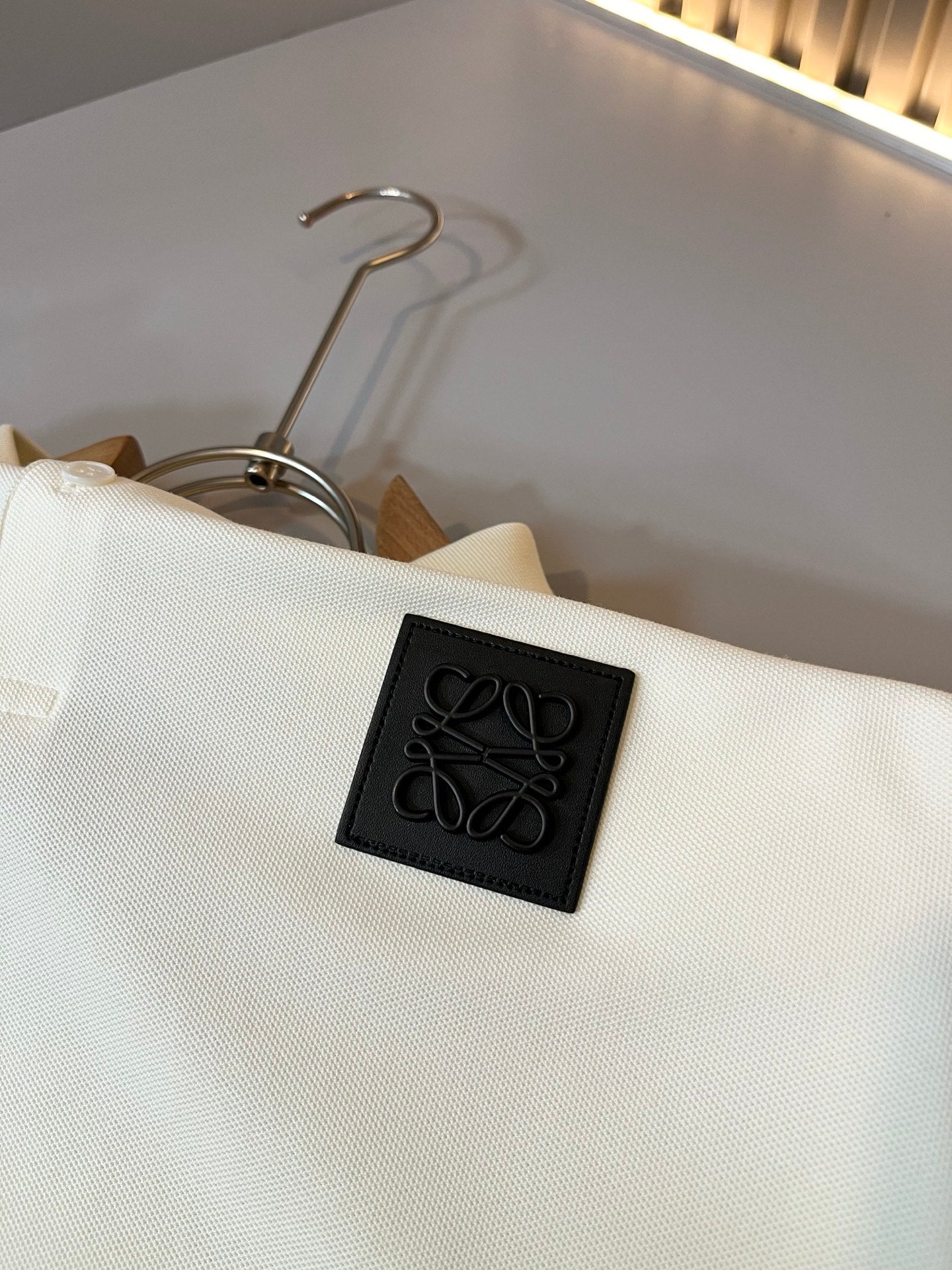 LOE*W 2025ss new men's lapel polo shirt