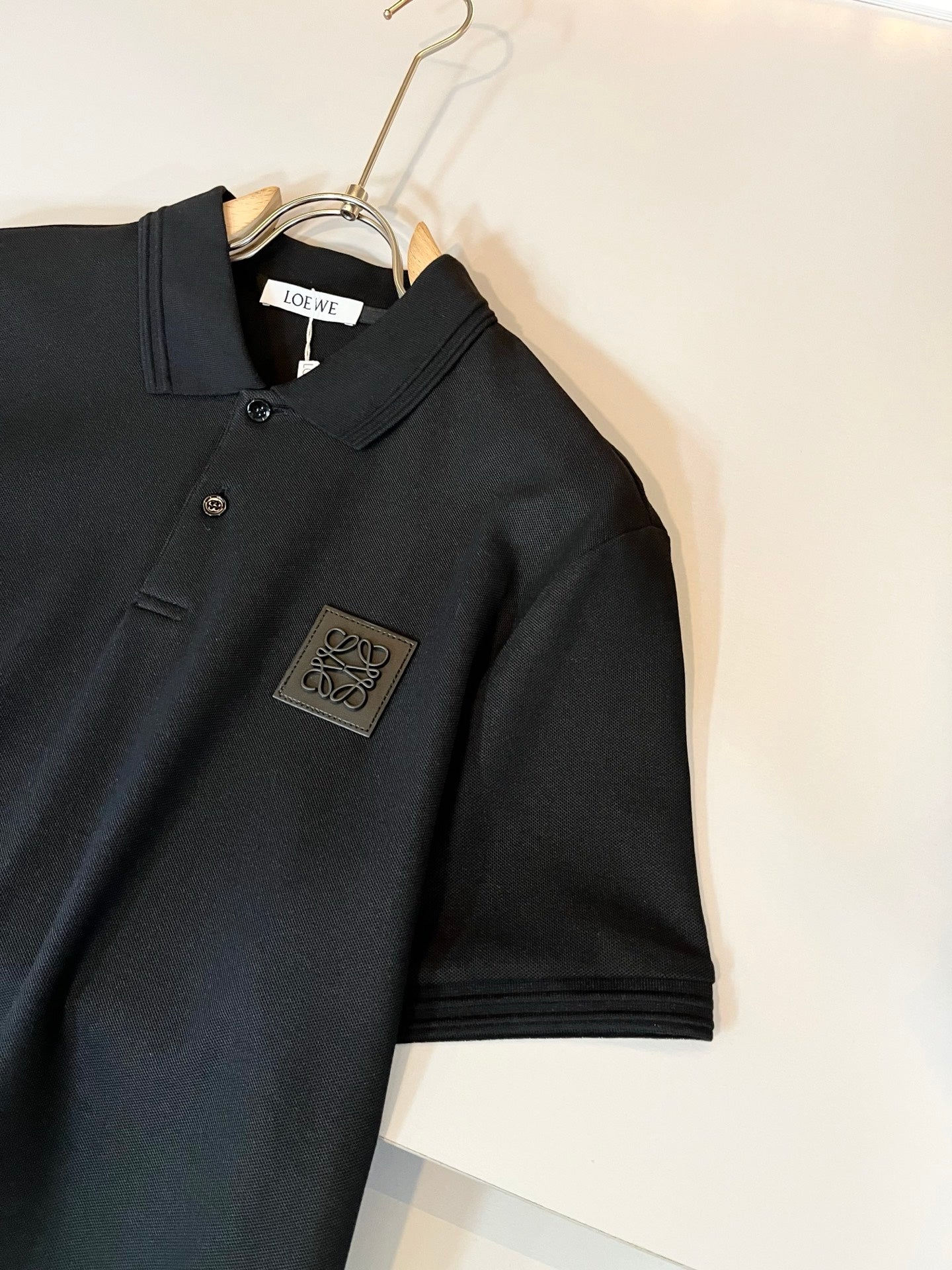 LOE*W 2025ss new men's lapel polo shirt