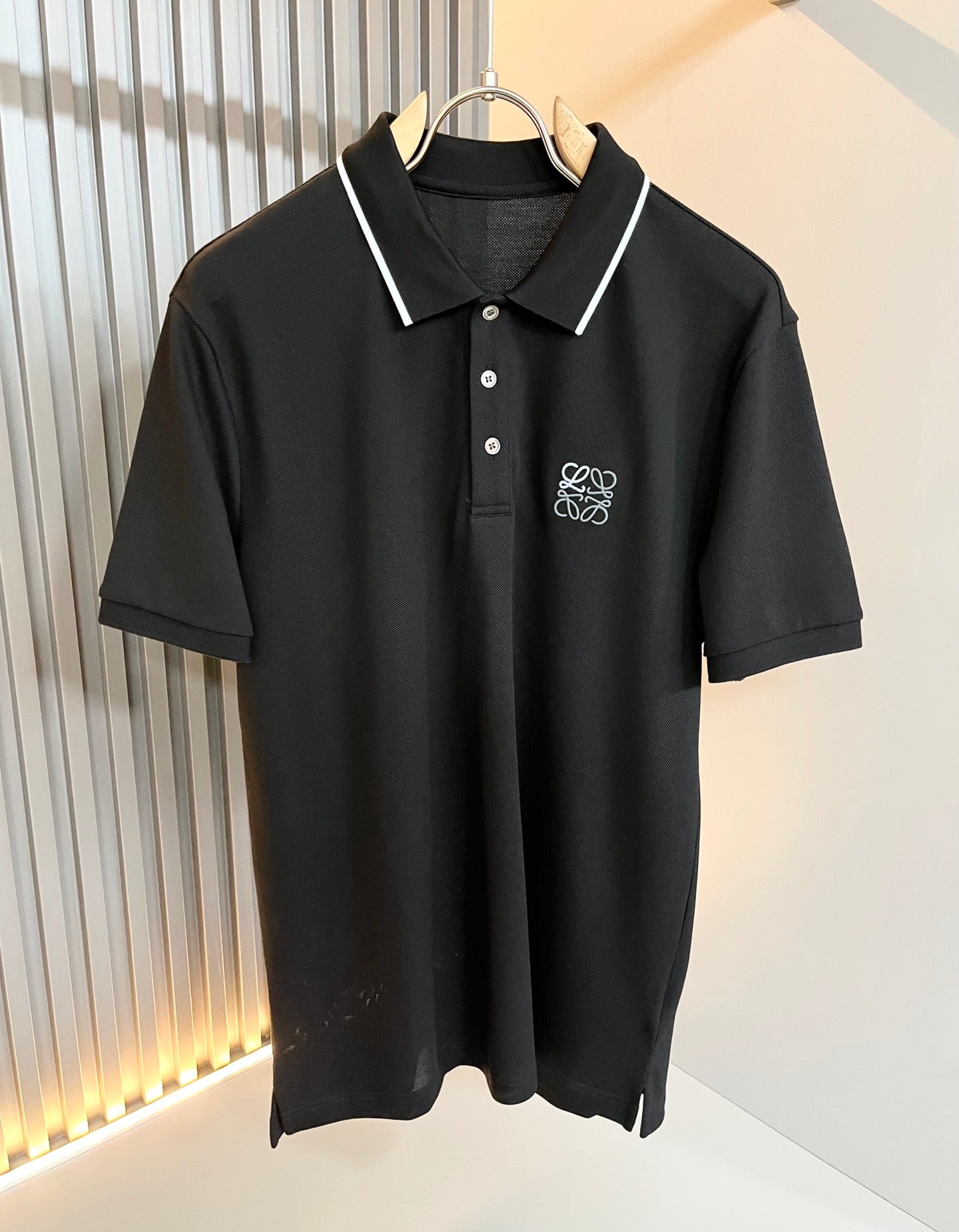 LOE*W 2025ss new men's polo shirt