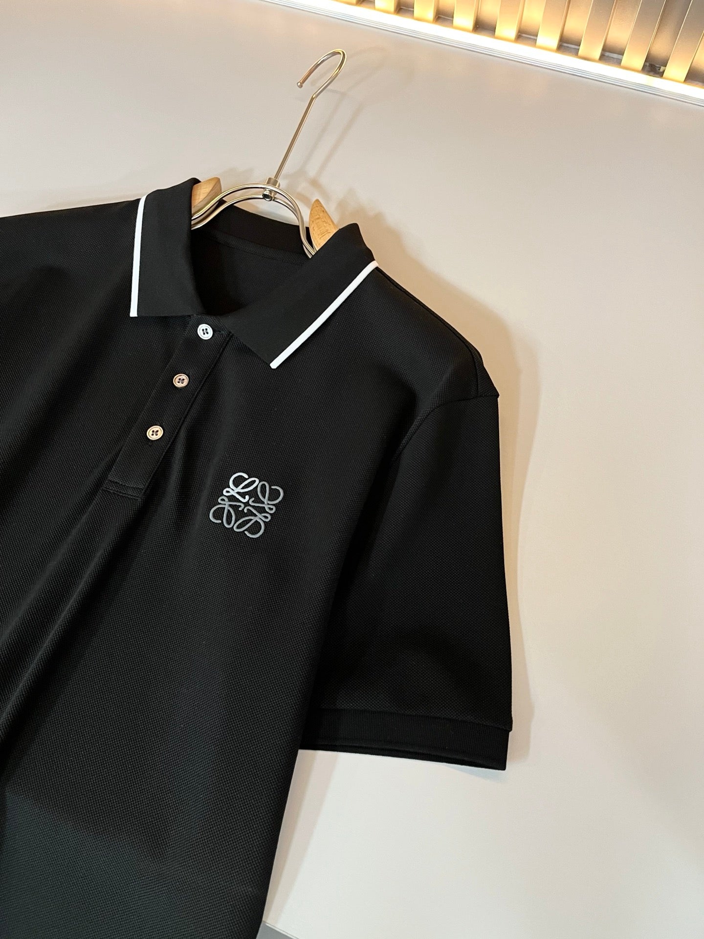 LOE*W 2025ss new men's polo shirt
