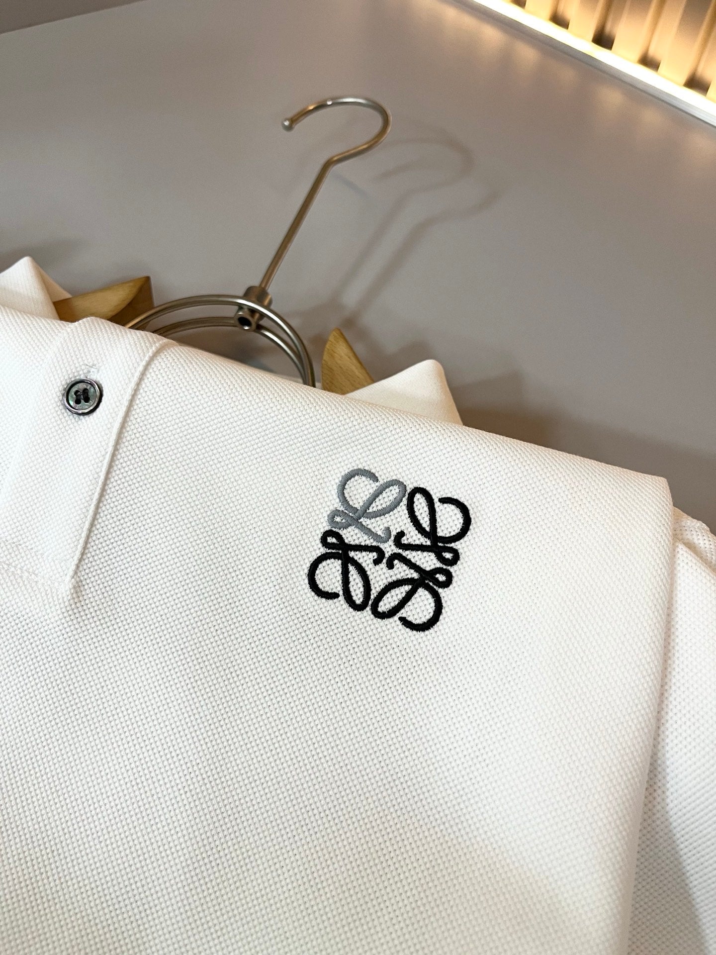 LOE*W 2025ss new men's polo shirt