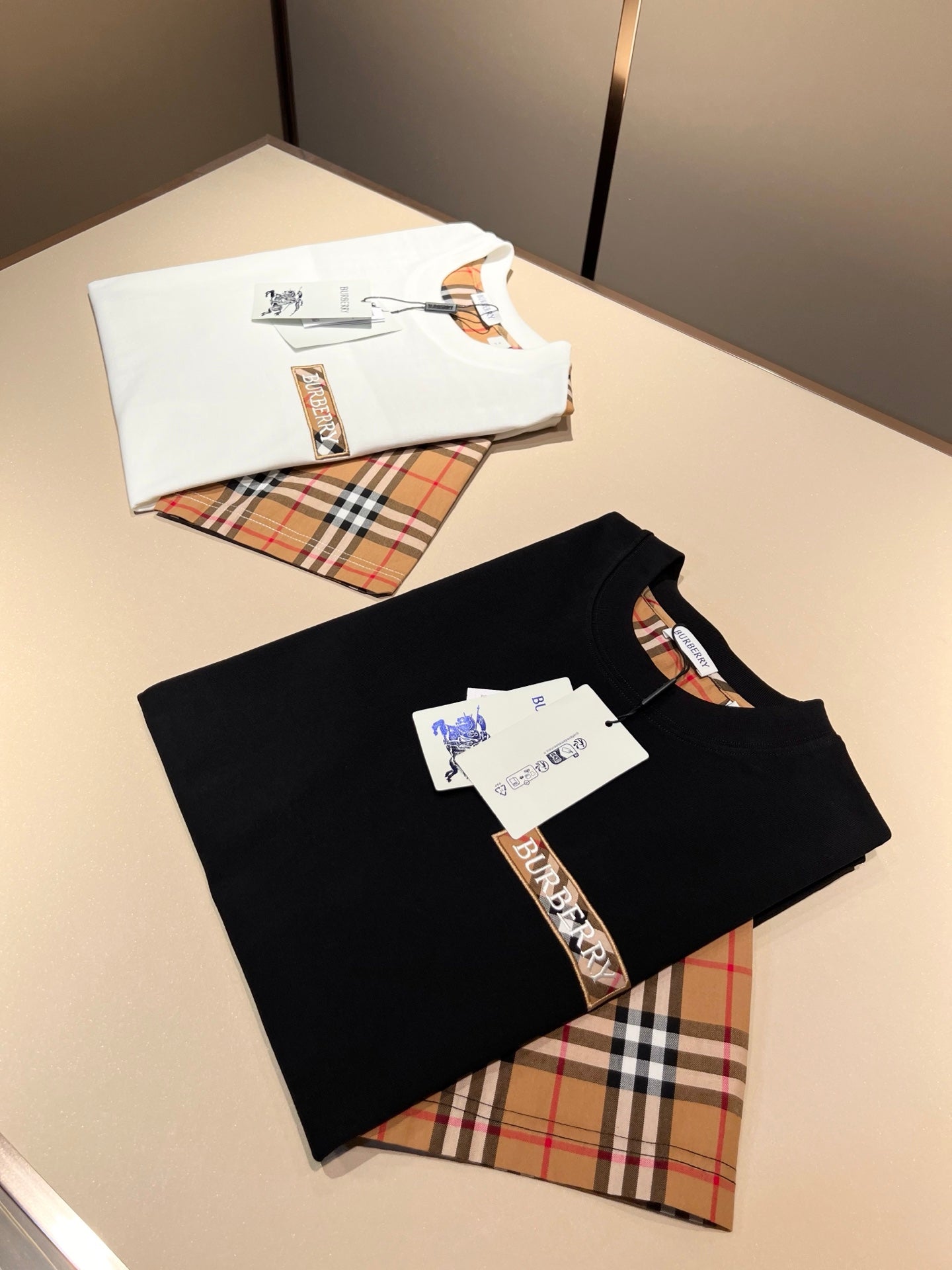 BURB* 2025ss new casual t-shirt