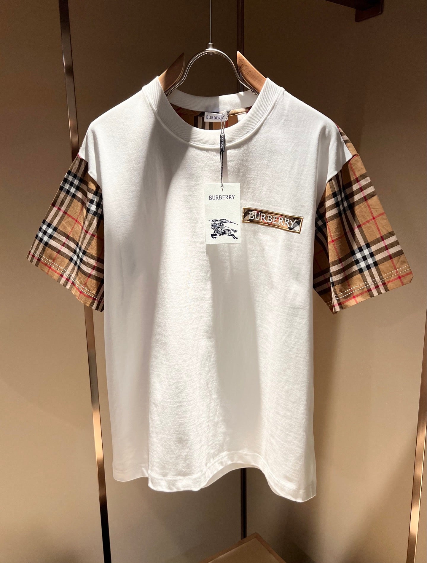 BURB* 2025ss new casual t-shirt