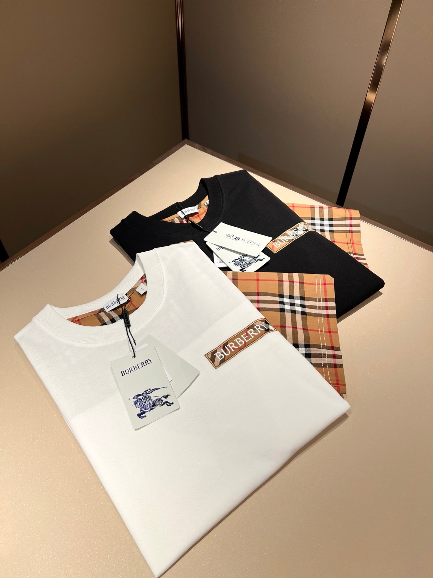 BURB* 2025ss new casual t-shirt
