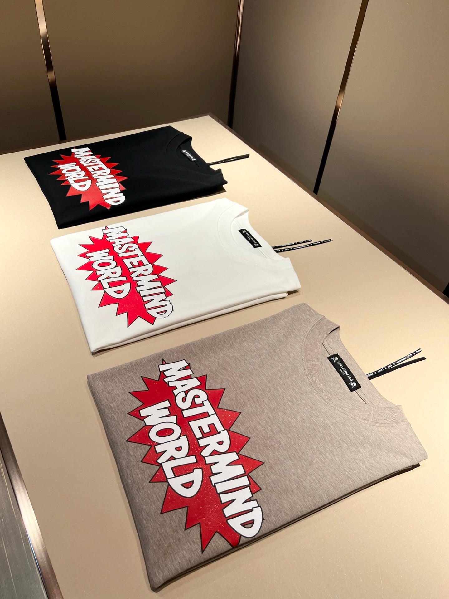MASTERMI* 2025ss new cotton casual t-shirt