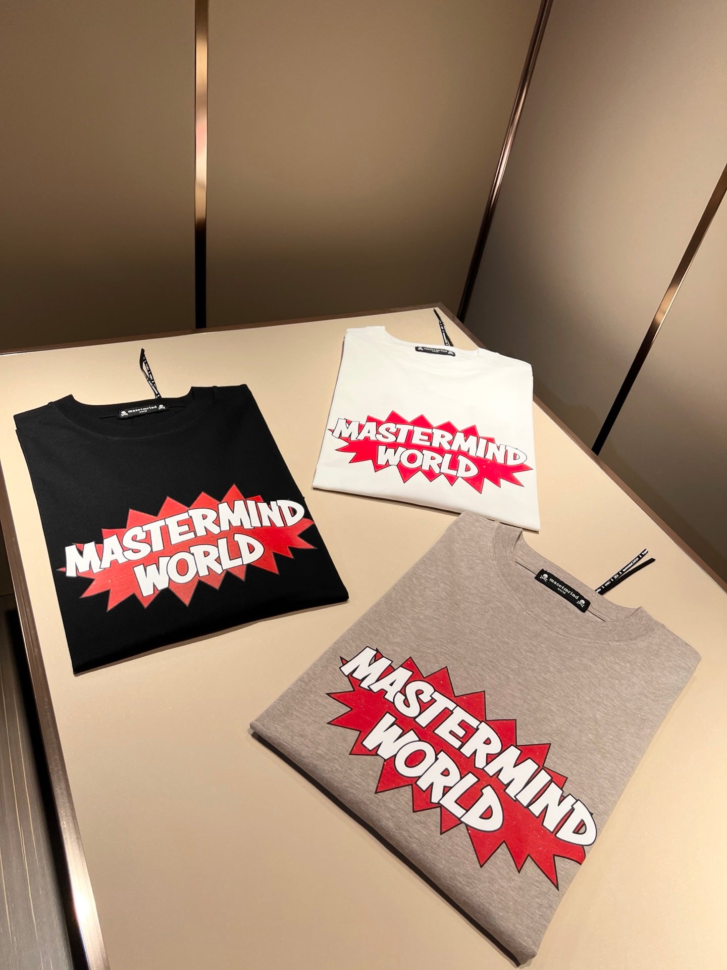 MASTERMI* 2025ss new cotton casual t-shirt