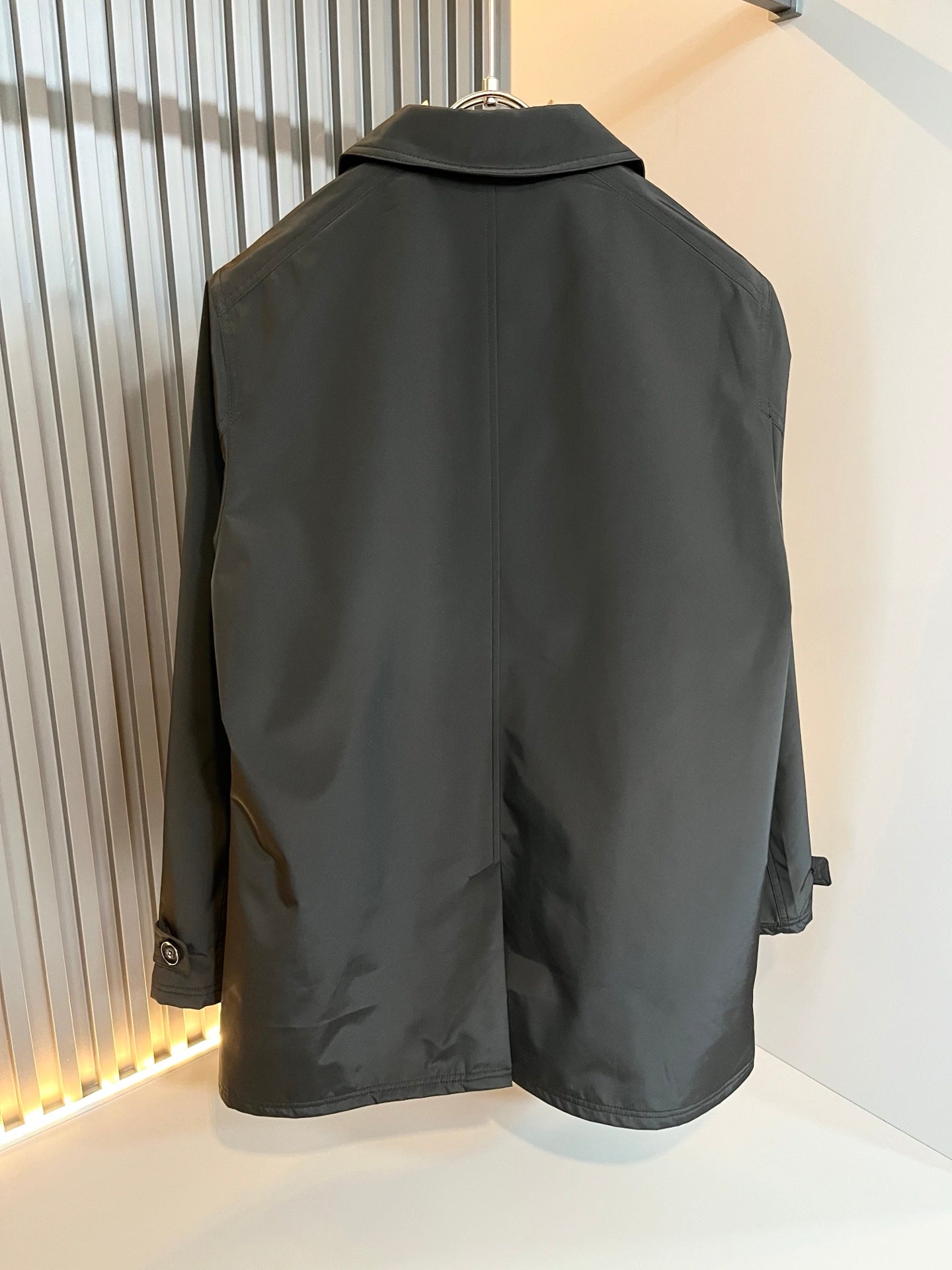 BURB* 2025ss new mid-length coat coat