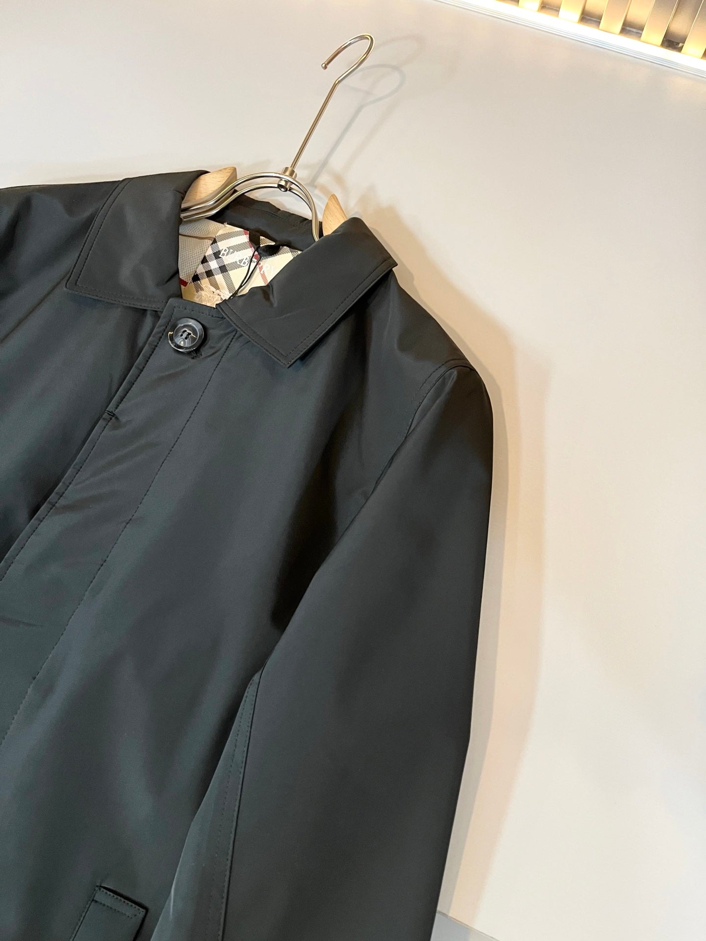 BURB* 2025ss new mid-length coat coat