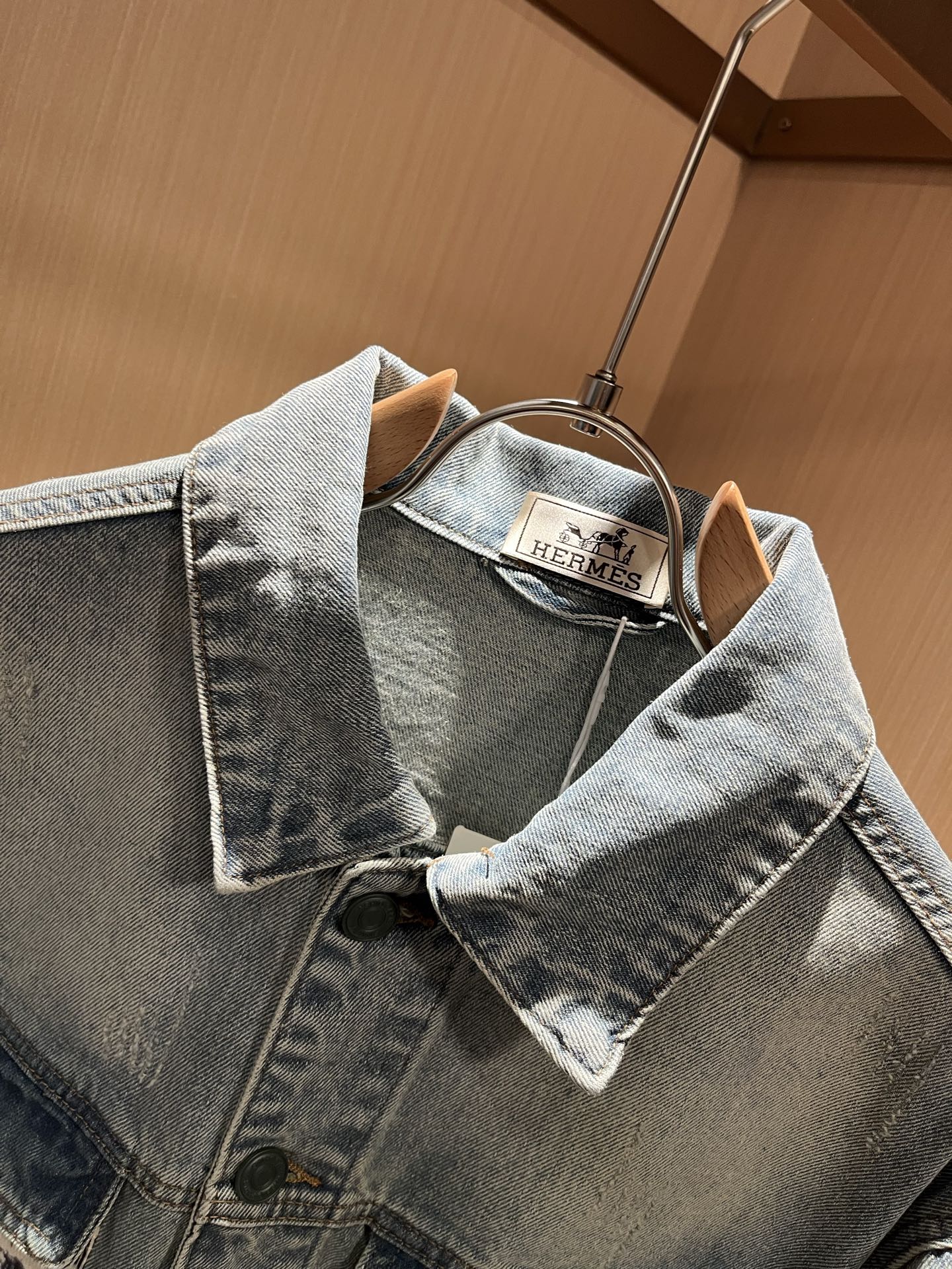 HERM* 2025 early spring new denim jacke coat