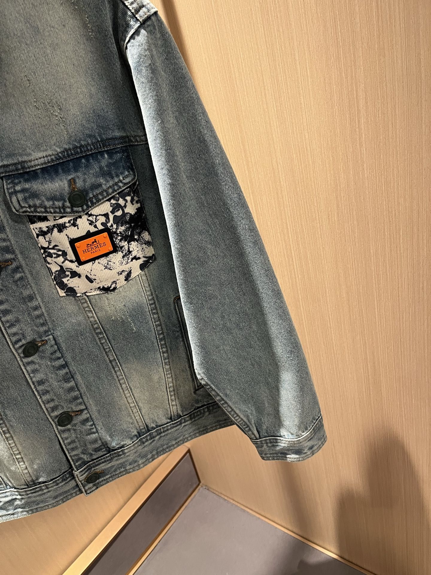 HERM* 2025 early spring new denim jacke coat